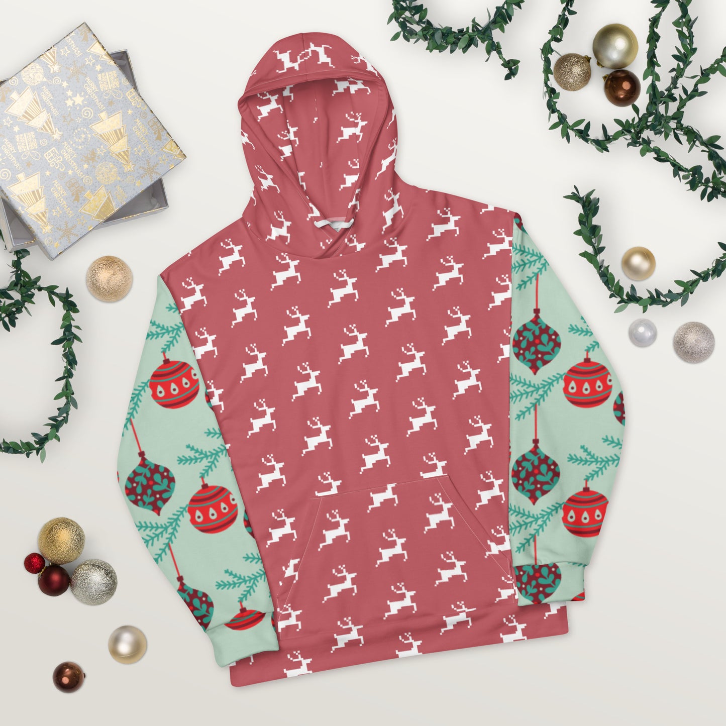 A Smile For Christmas Unisex Hoodie - TRIPLE-A