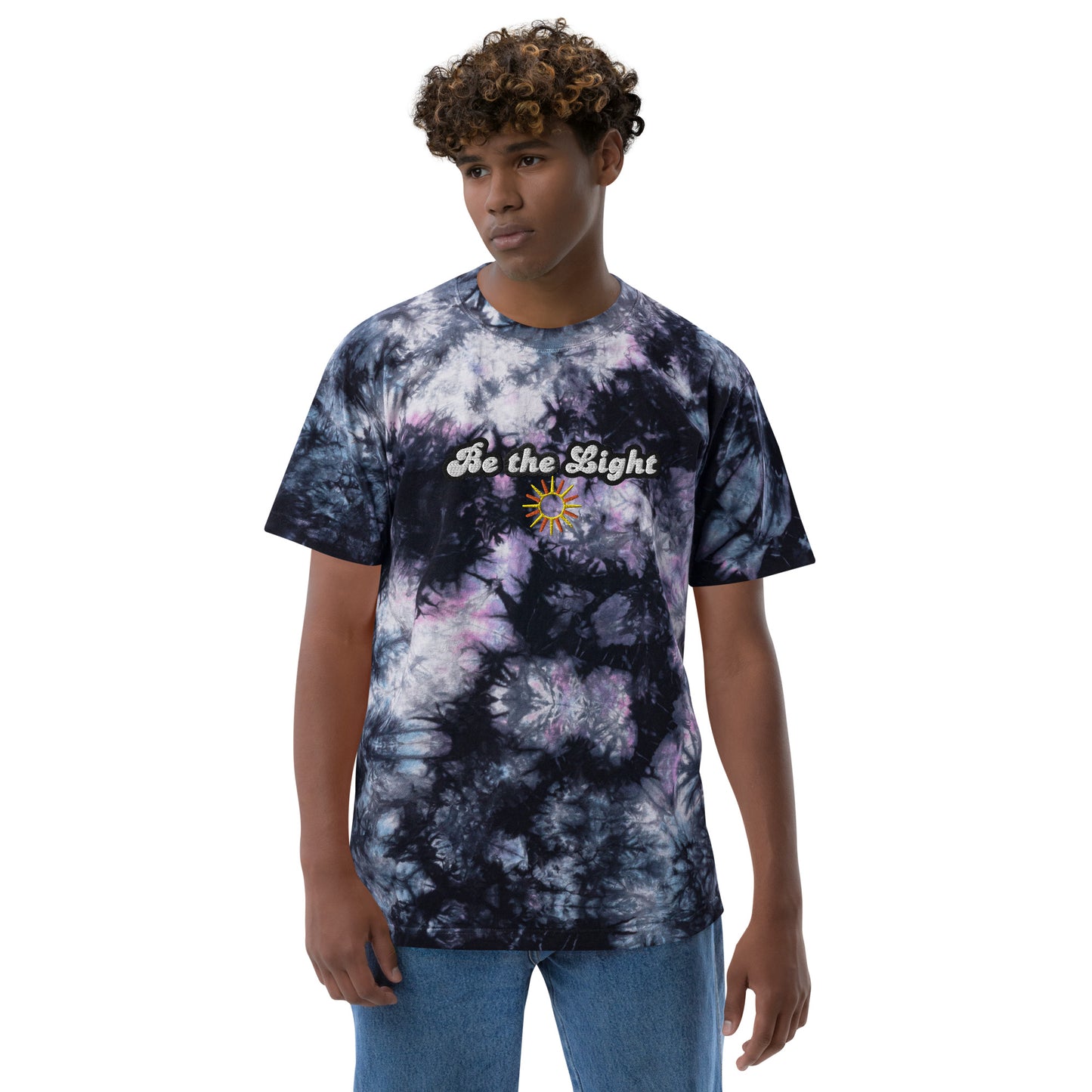 Be the Light tie-dye t-shirt - TRIPLE-A