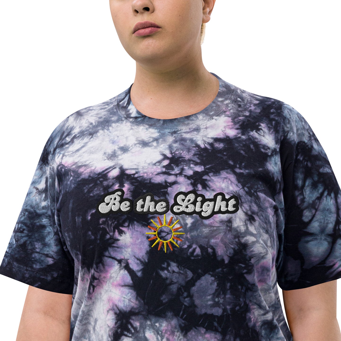 Be the Light tie-dye t-shirt - TRIPLE-A