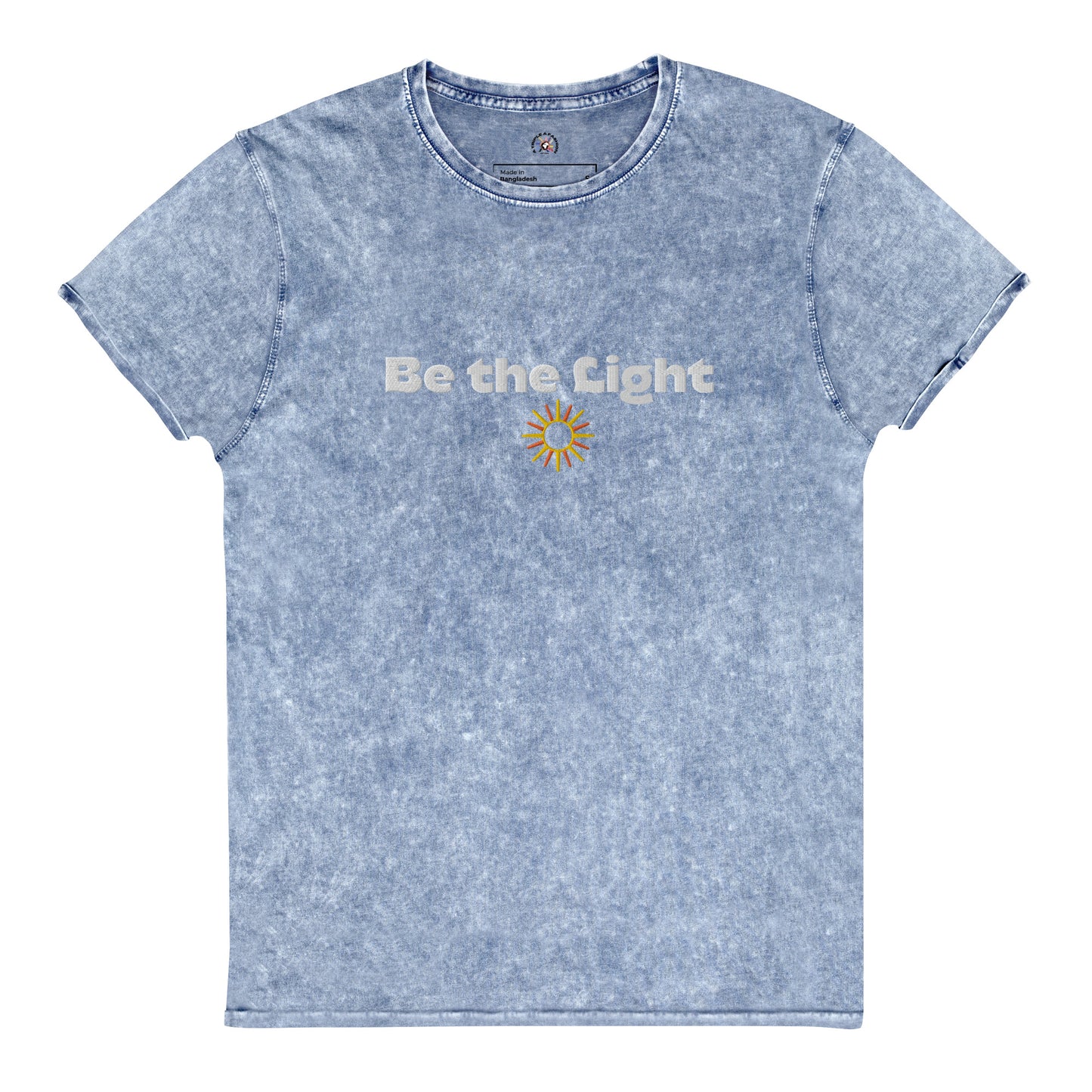 Be the Light Denim T-Shirt - TRIPLE-A