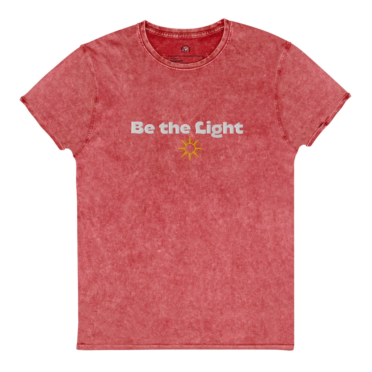 Be the Light Denim T-Shirt - TRIPLE-A