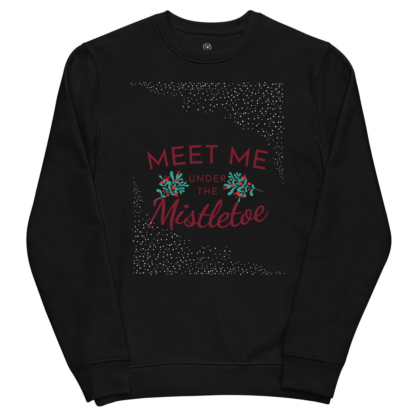 A Smile For Christmas Unisex eco sweatshirt - TRIPLE-A