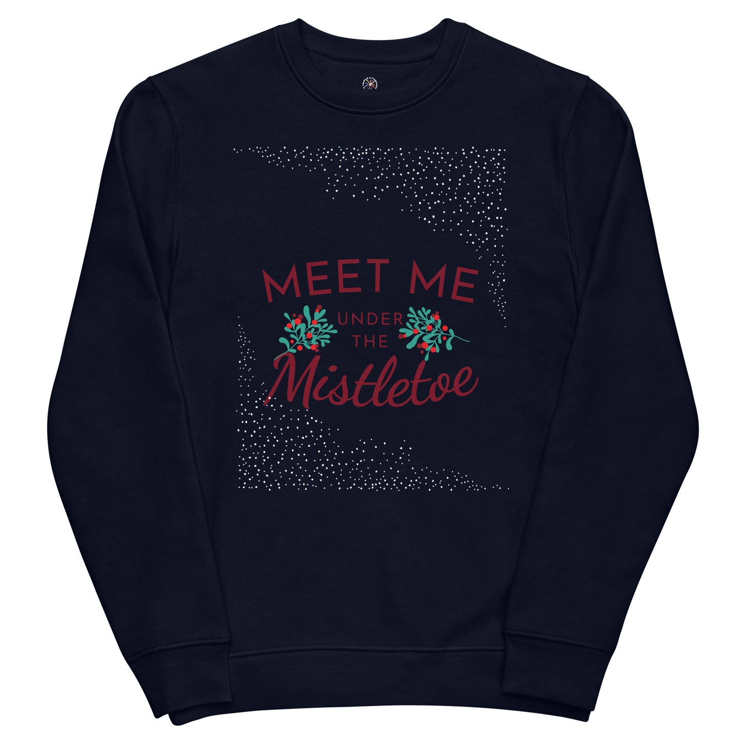 A Smile For Christmas Unisex eco sweatshirt - TRIPLE-A