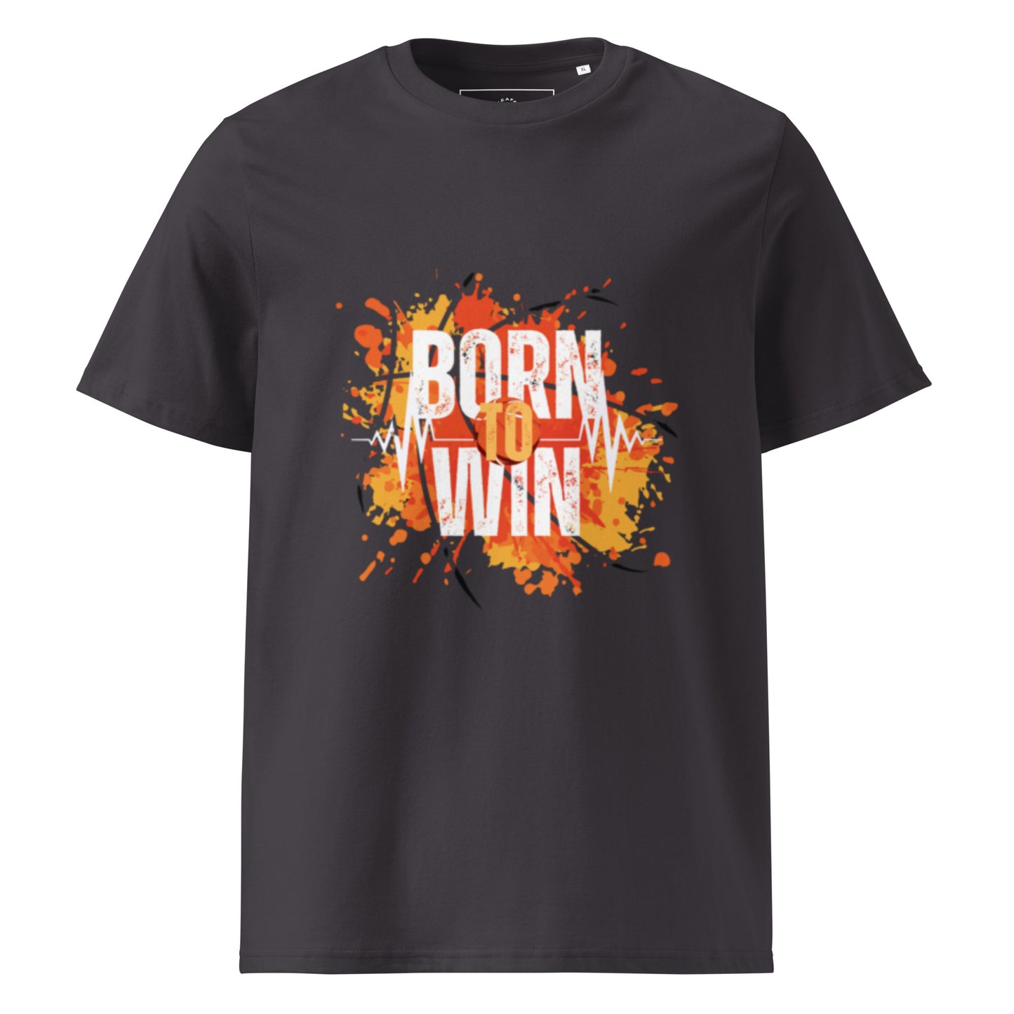 BORN TO WIN- Unisex organic cotton t-shirt - TRIPLE-A