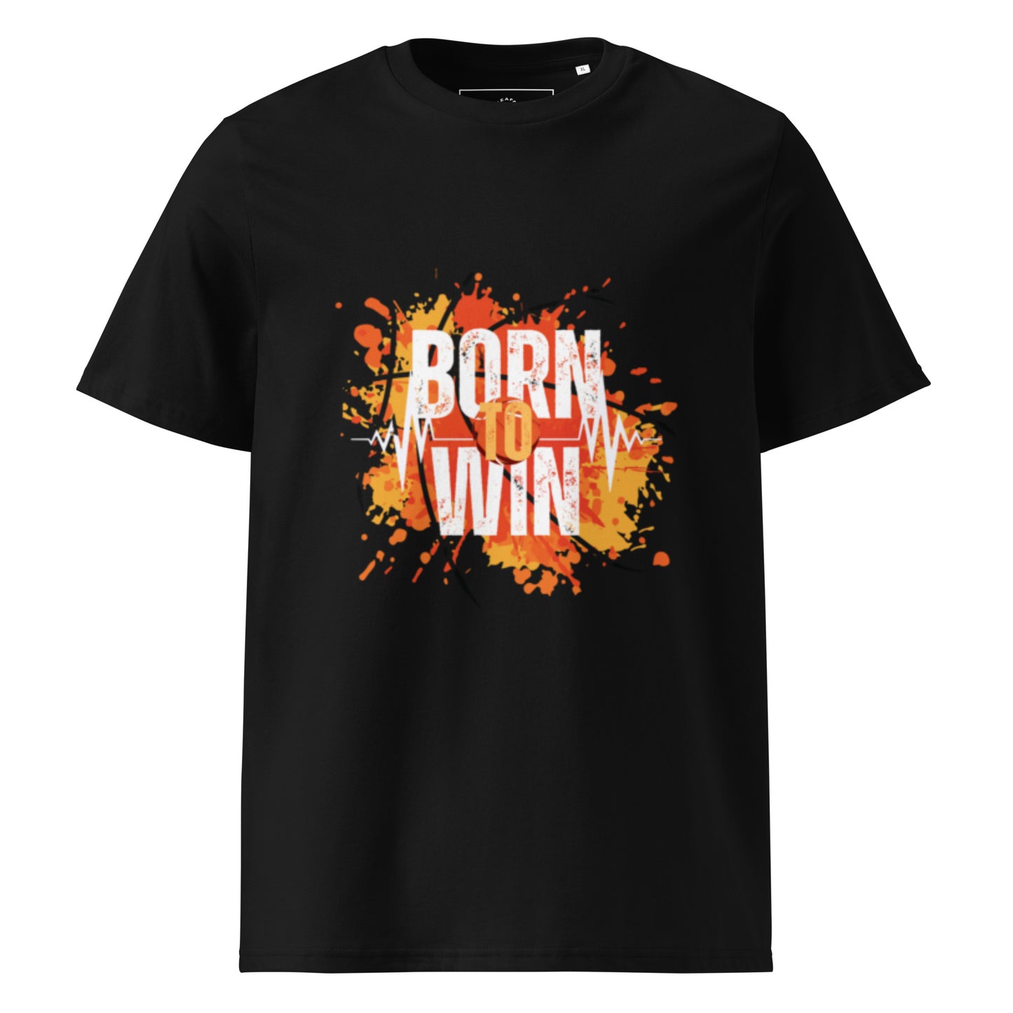 BORN TO WIN- Unisex organic cotton t-shirt - TRIPLE-A