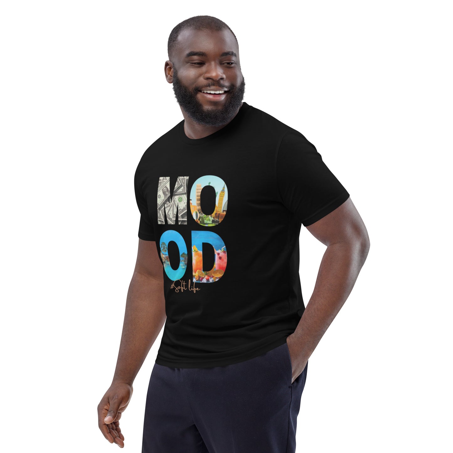 MOOD- Unisex organic cotton t-shirt - TRIPLE-A