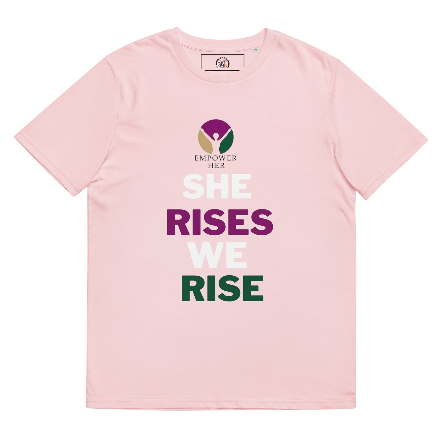 RISE- Unisex organic cotton t-shirt - TRIPLE-A