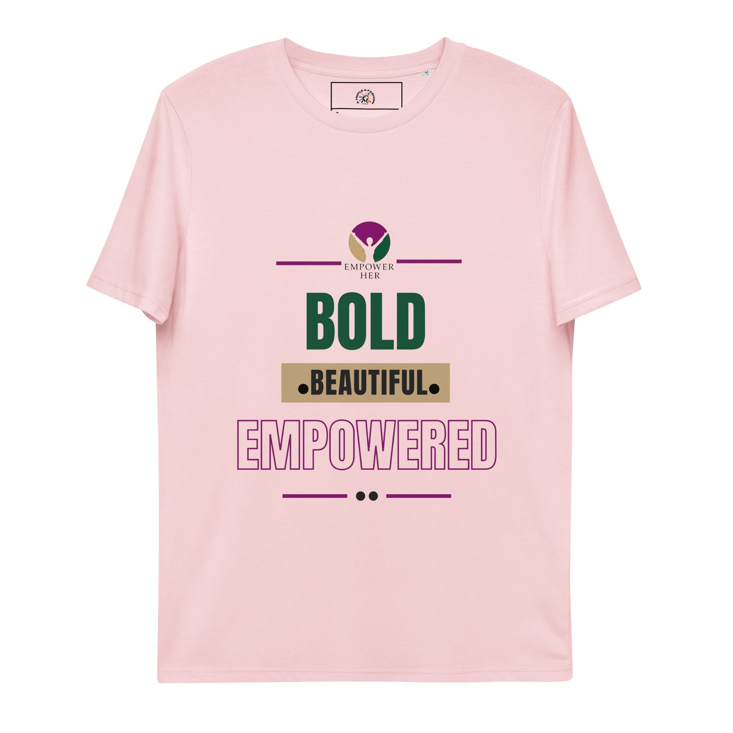 BOLD- Unisex organic cotton t-shirt - TRIPLE-A