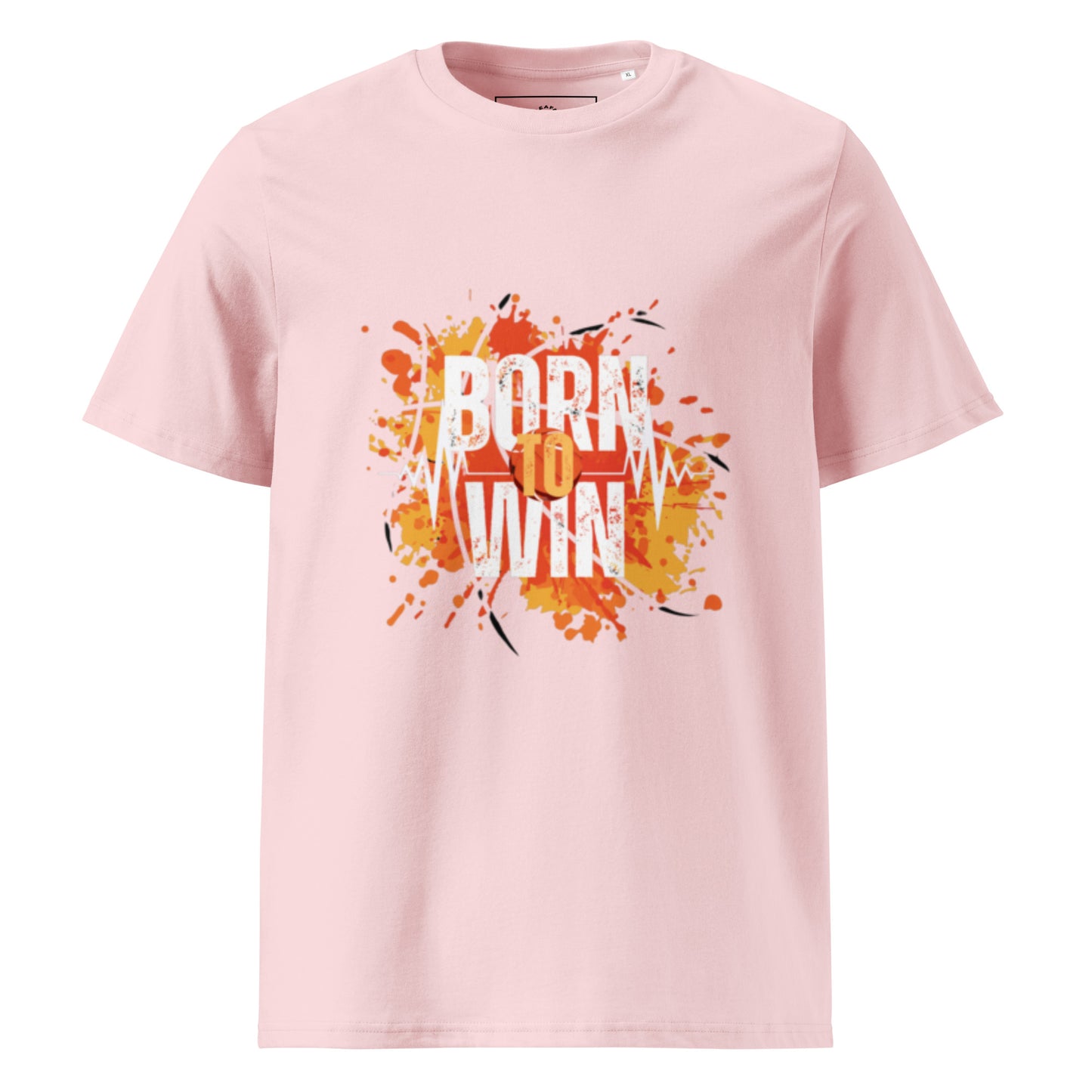 BORN TO WIN- Unisex organic cotton t-shirt - TRIPLE-A