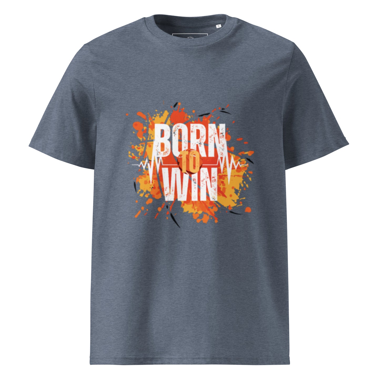 BORN TO WIN- Unisex organic cotton t-shirt - TRIPLE-A