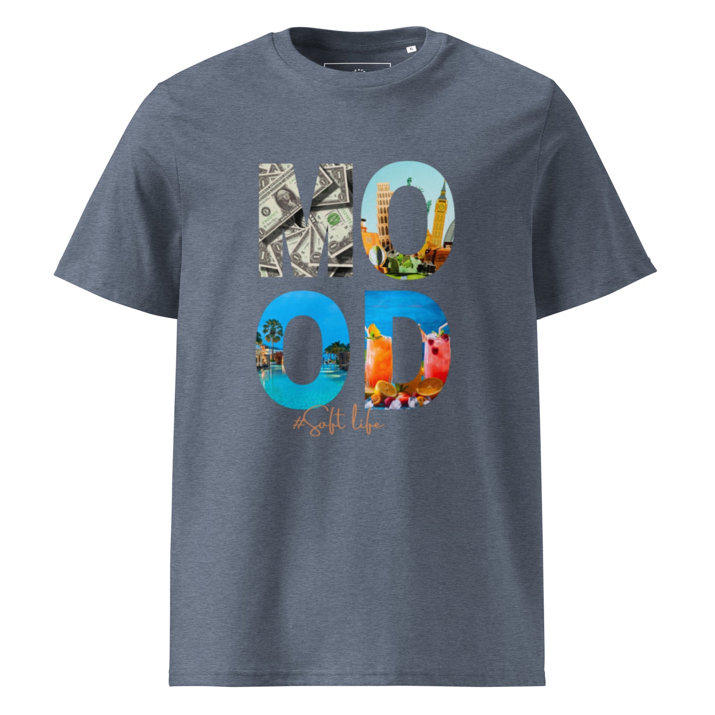 MOOD- Unisex organic cotton t-shirt - TRIPLE-A