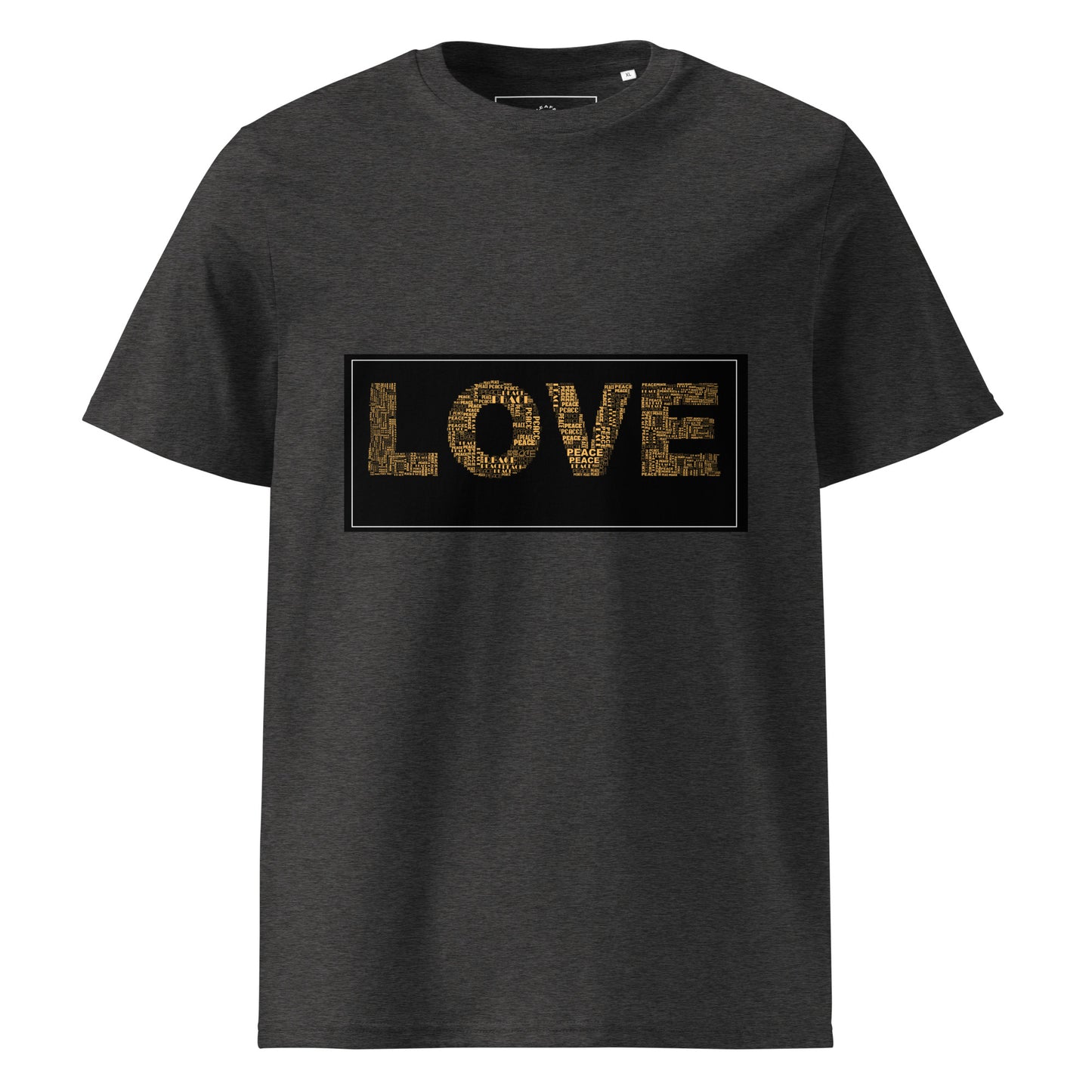 LOVE- Unisex organic cotton t-shirt - TRIPLE-A