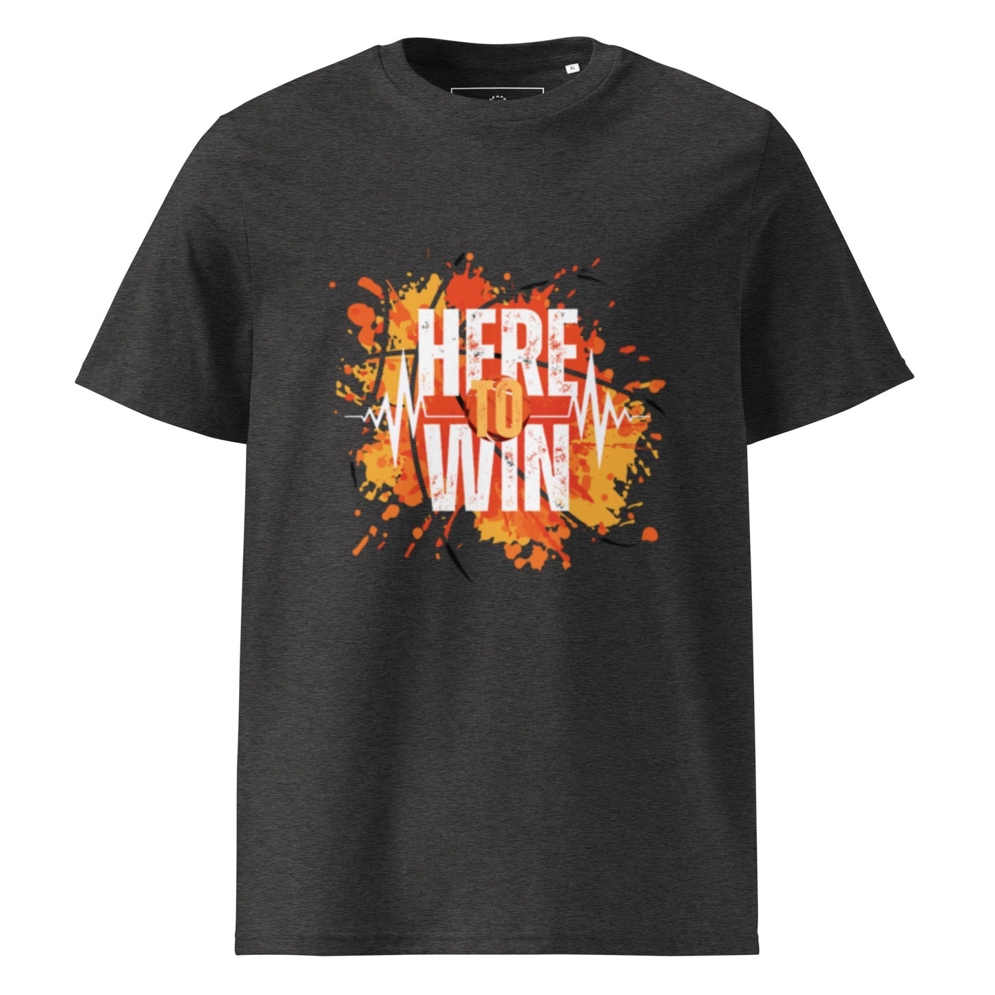 HERE TO WIN- Unisex organic cotton t-shirt - TRIPLE-A