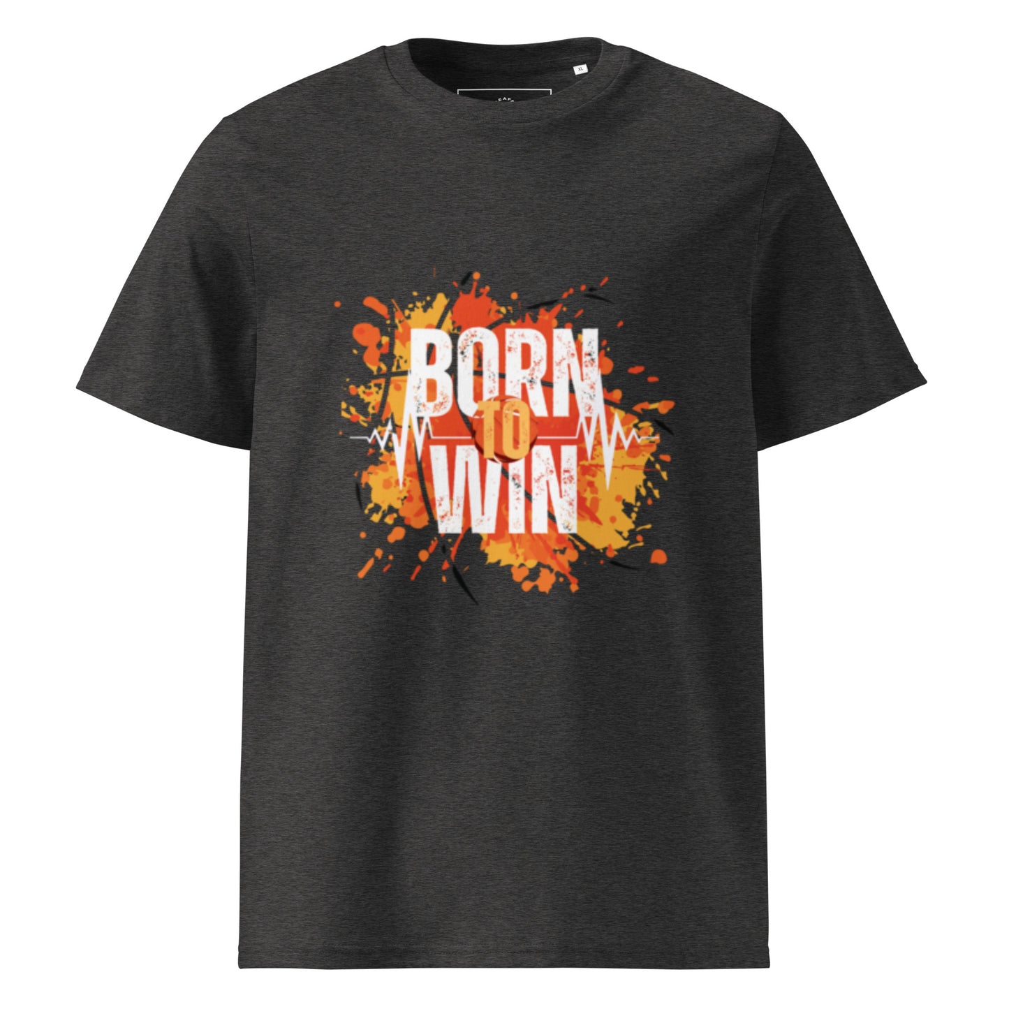 BORN TO WIN- Unisex organic cotton t-shirt - TRIPLE-A