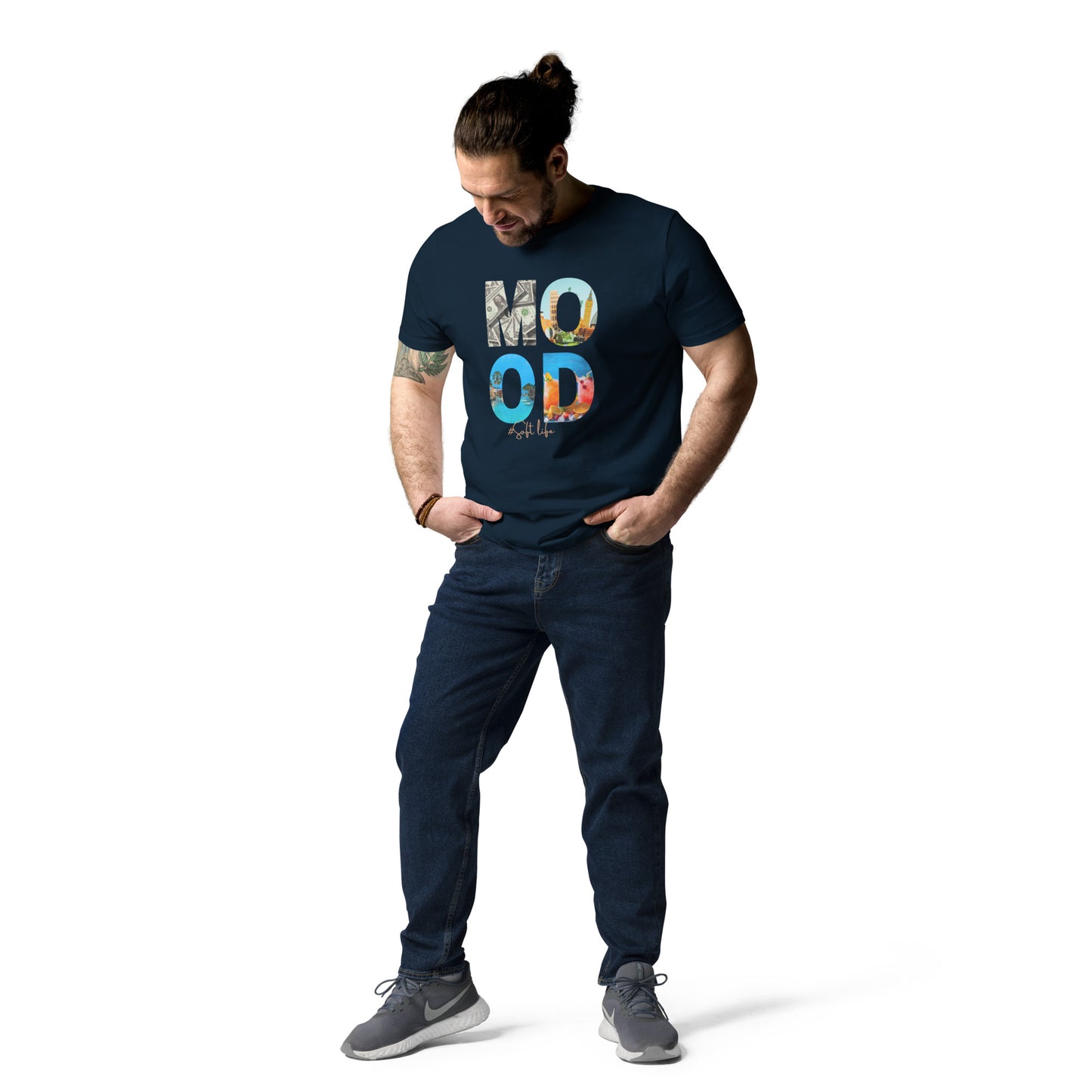 MOOD- Unisex organic cotton t-shirt - TRIPLE-A