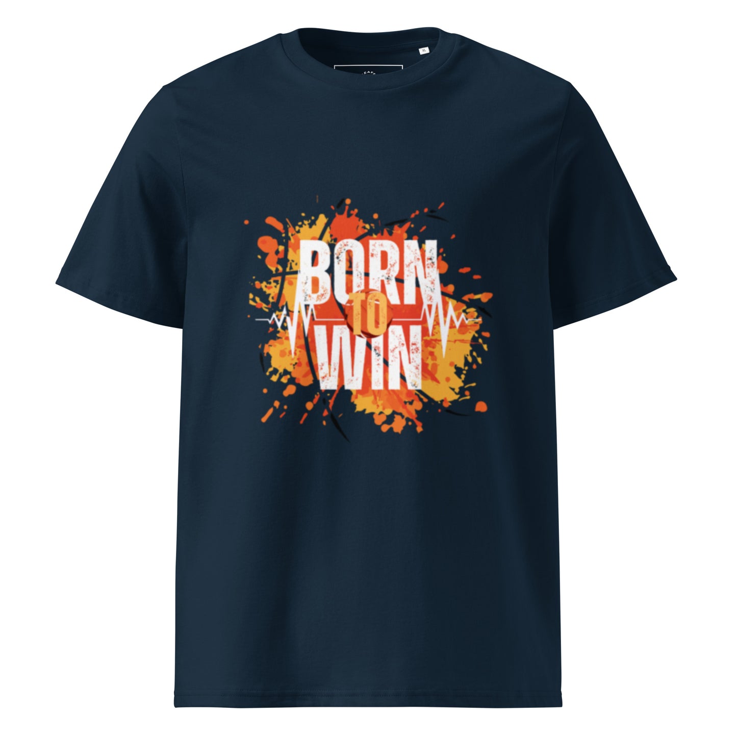 BORN TO WIN- Unisex organic cotton t-shirt - TRIPLE-A