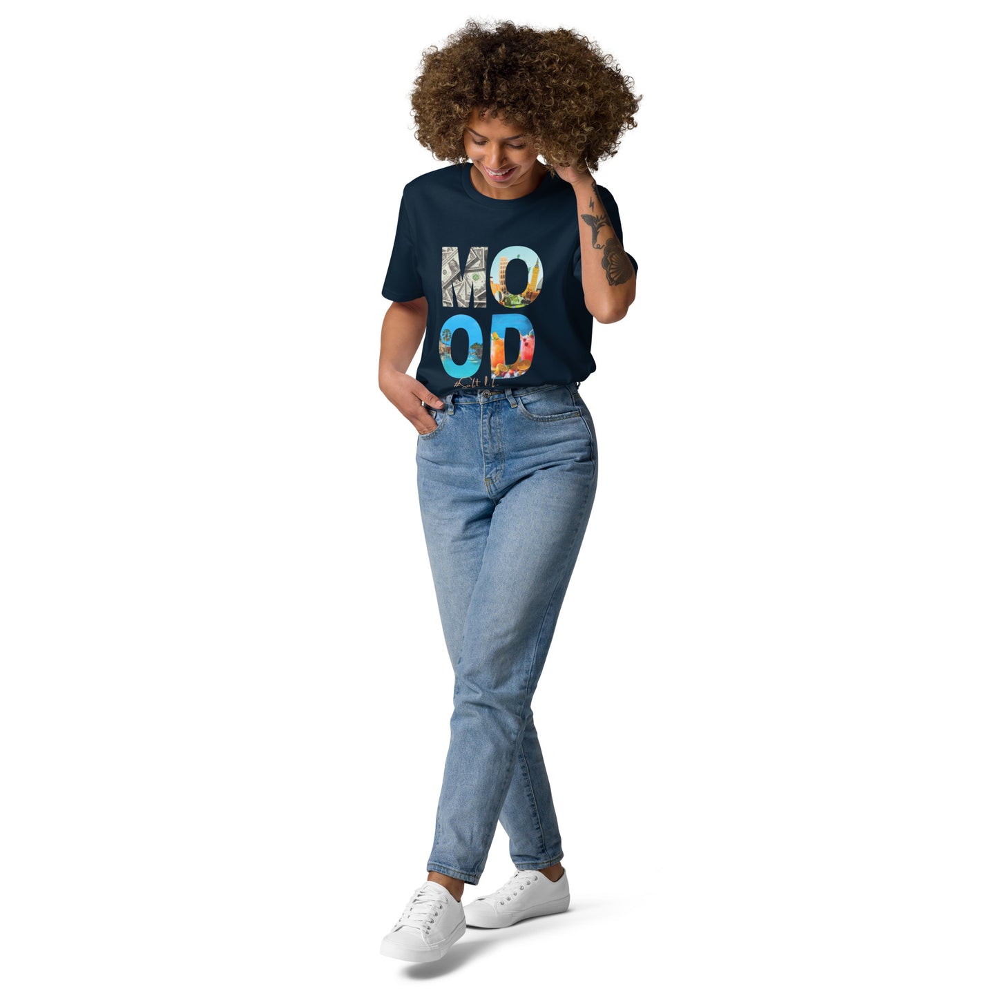 MOOD- Unisex organic cotton t-shirt - TRIPLE-A
