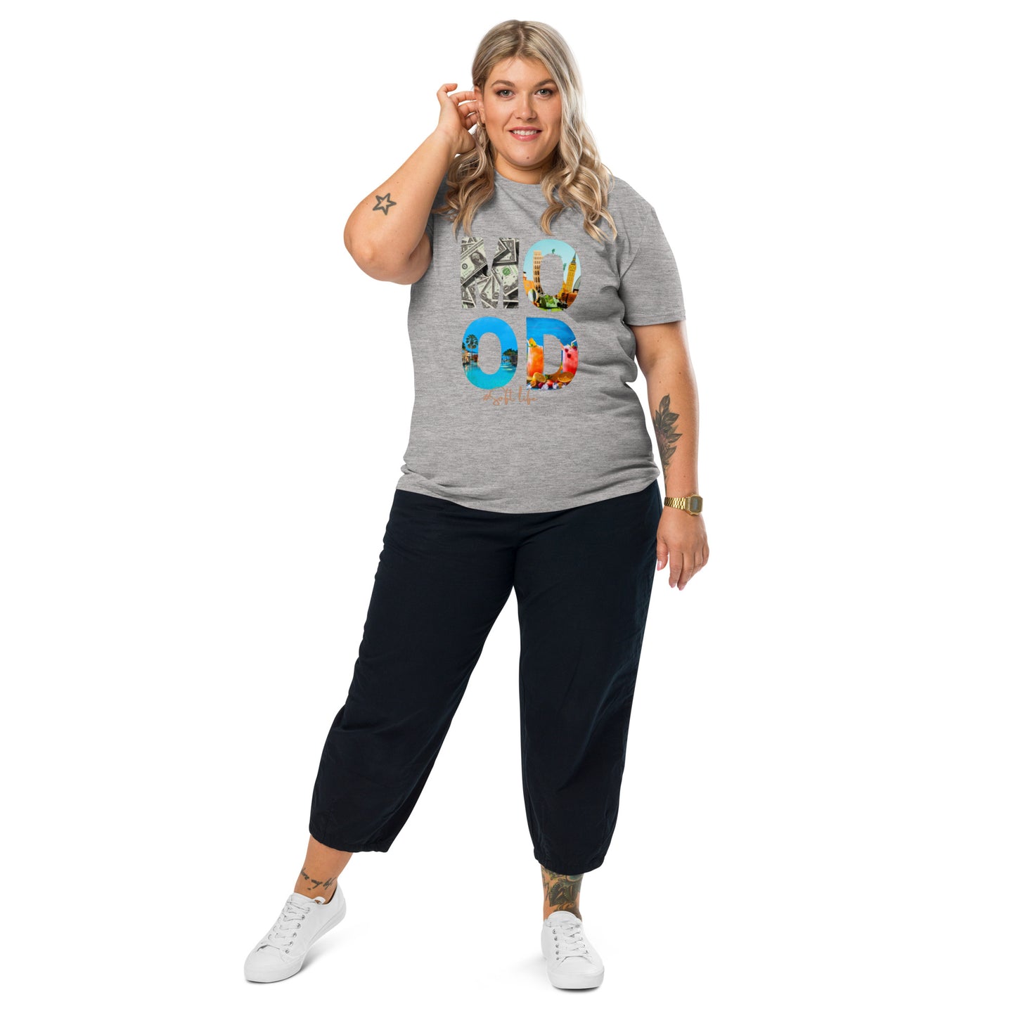 MOOD- Unisex organic cotton t-shirt - TRIPLE-A