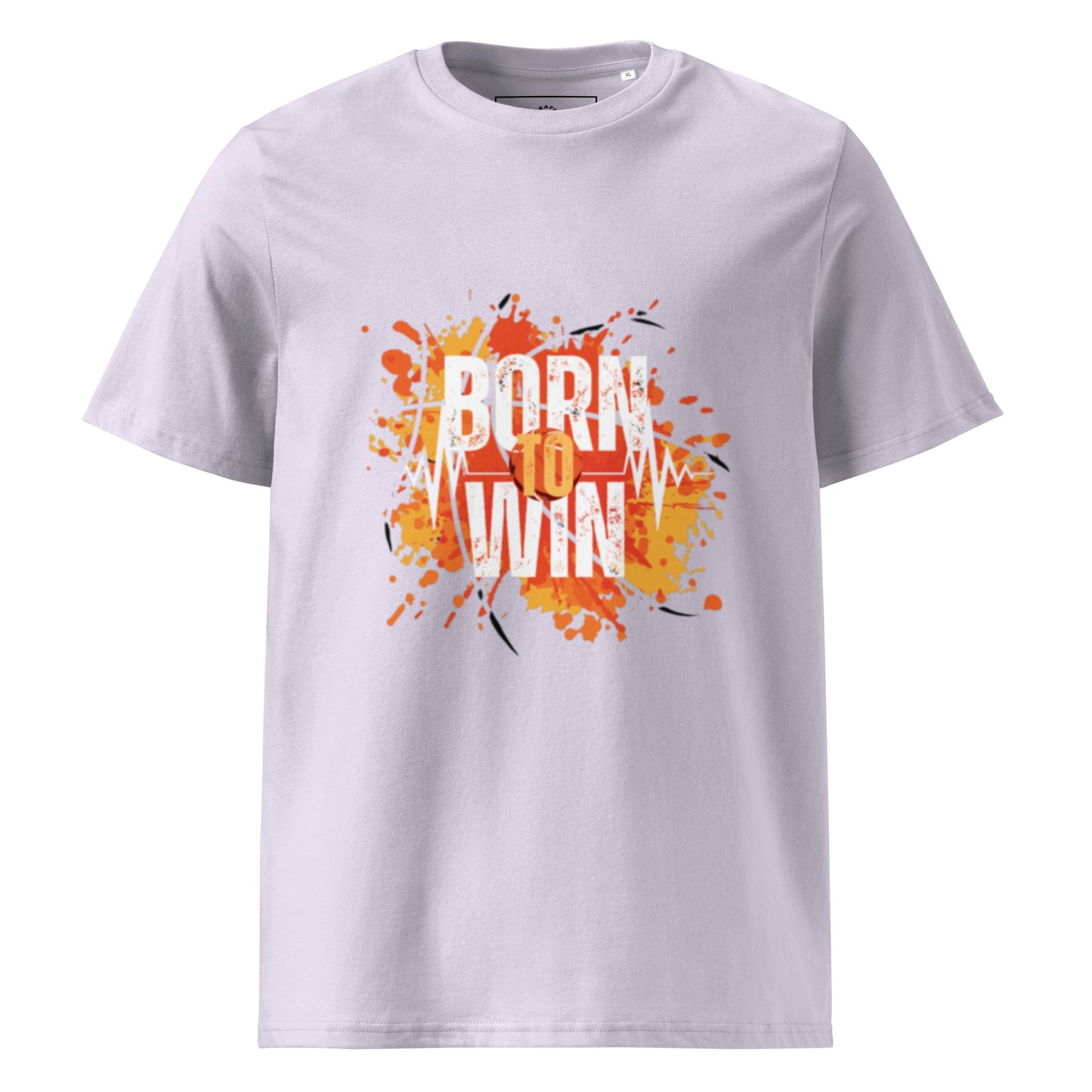 BORN TO WIN- Unisex organic cotton t-shirt - TRIPLE-A