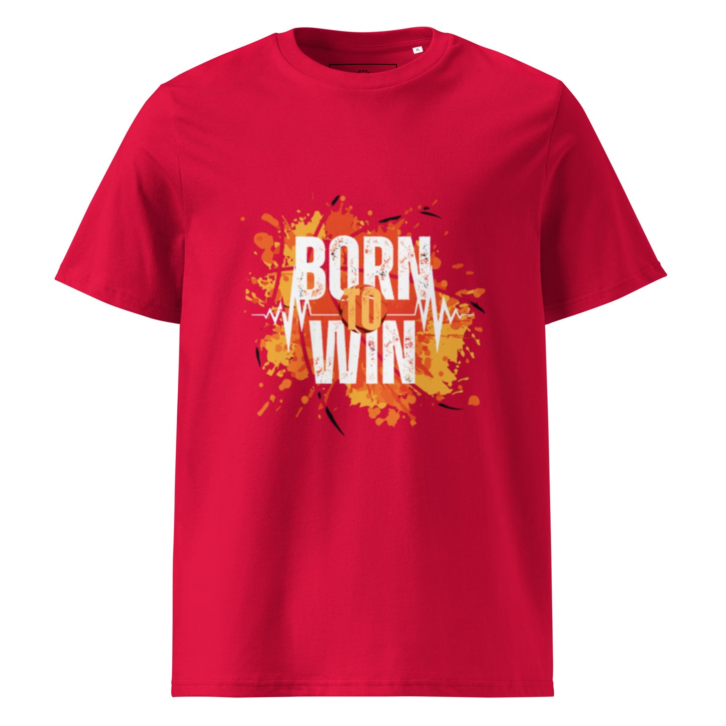 BORN TO WIN- Unisex organic cotton t-shirt - TRIPLE-A