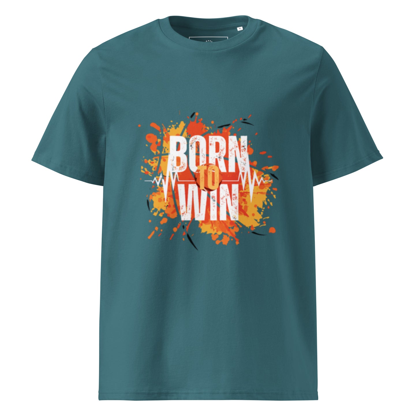 BORN TO WIN- Unisex organic cotton t-shirt - TRIPLE-A
