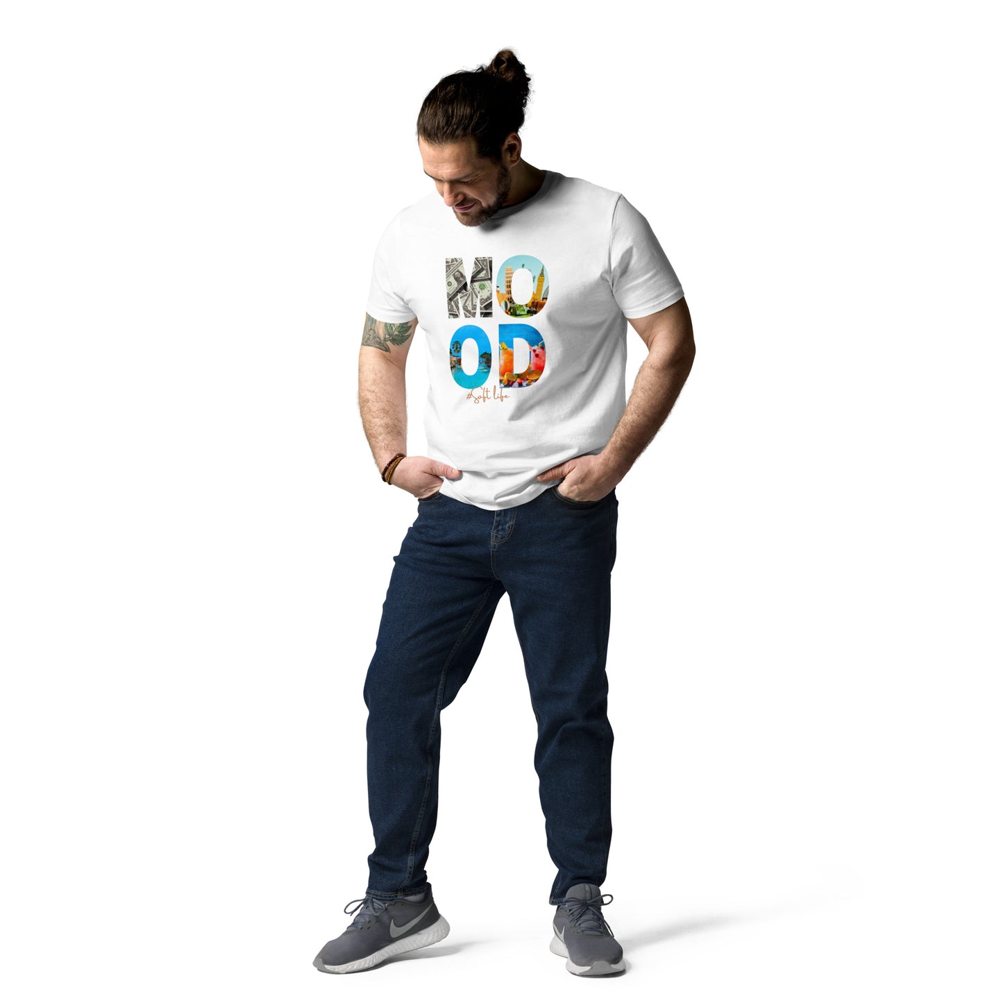 MOOD- Unisex organic cotton t-shirt - TRIPLE-A