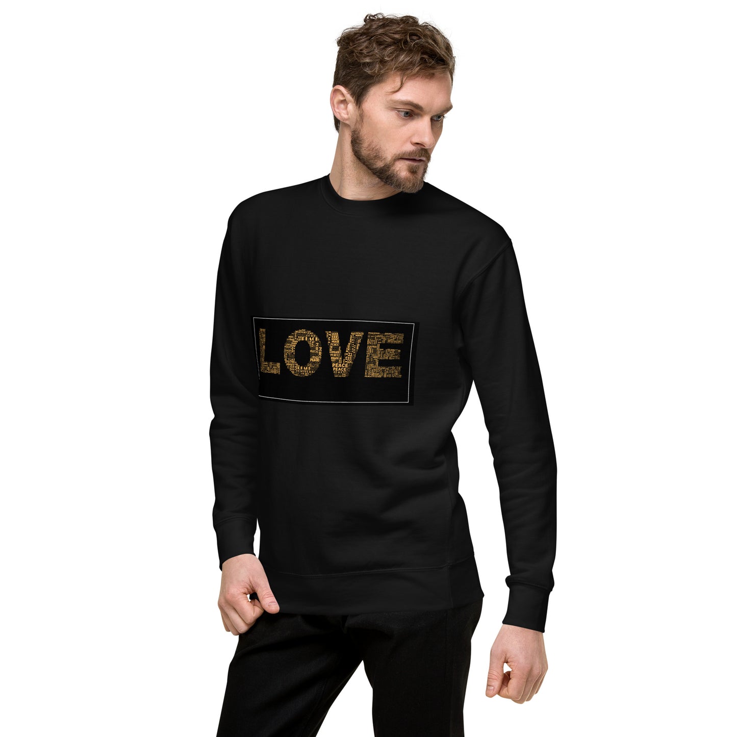 LOVE- Unisex Premium Sweatshirt - TRIPLE-A