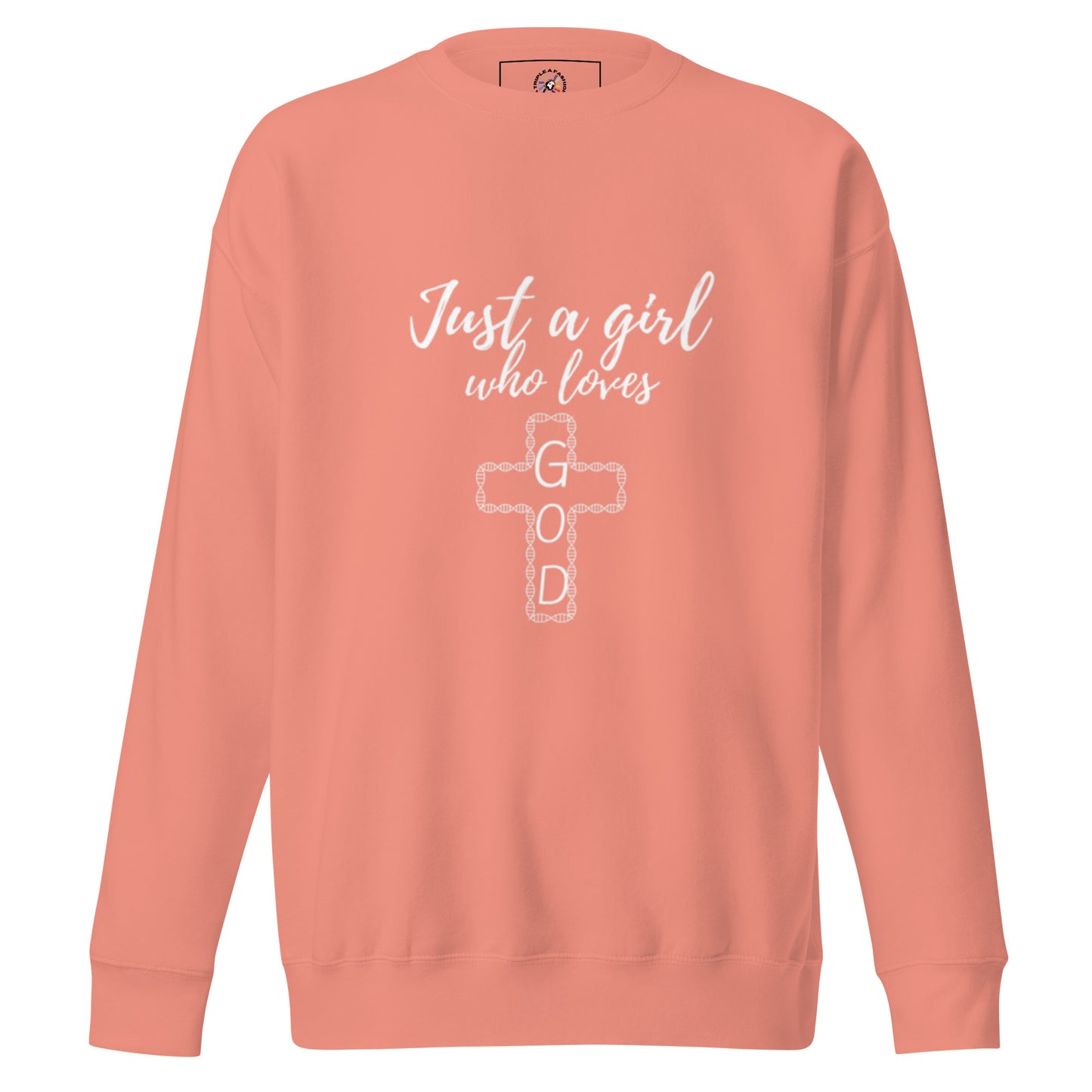 JUST A GIRL - Premium Sweatshirt - TRIPLE-A