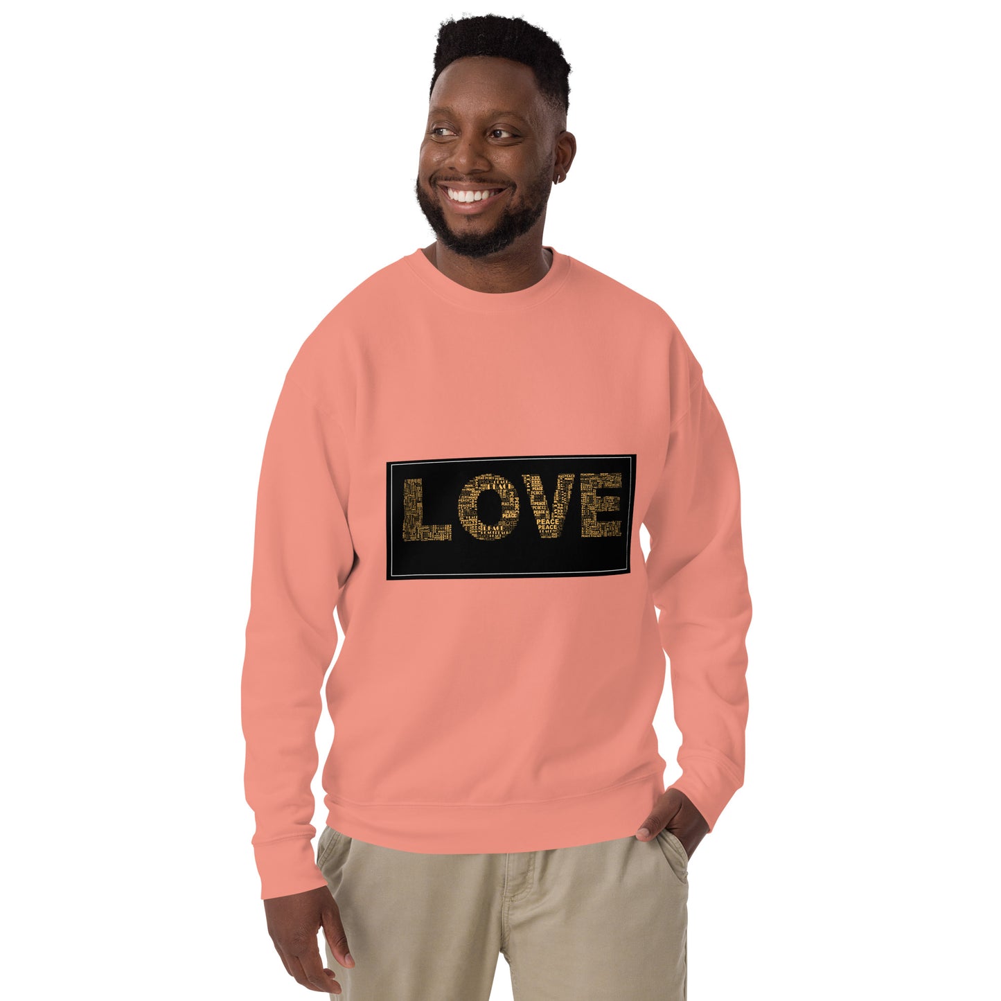 LOVE- Unisex Premium Sweatshirt - TRIPLE-A
