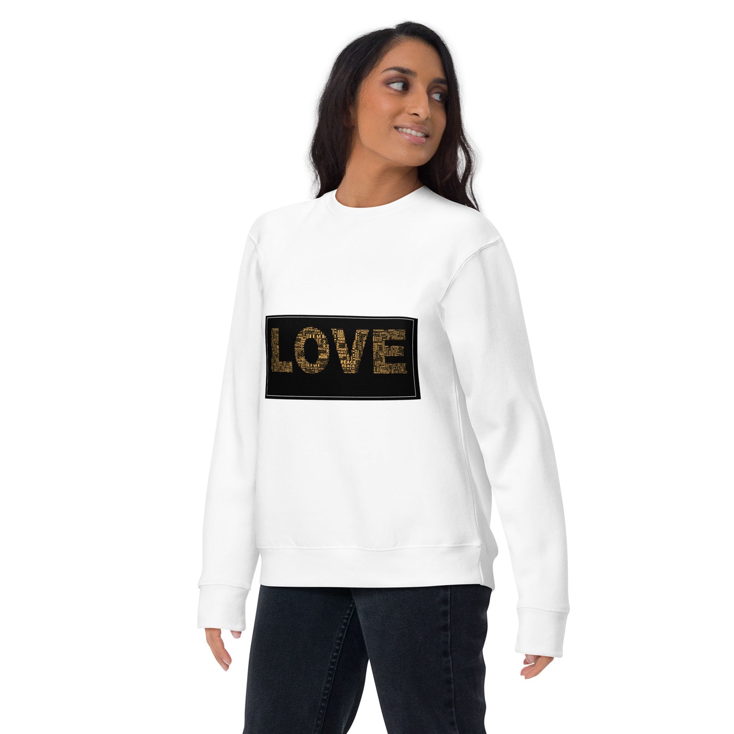LOVE- Unisex Premium Sweatshirt - TRIPLE-A