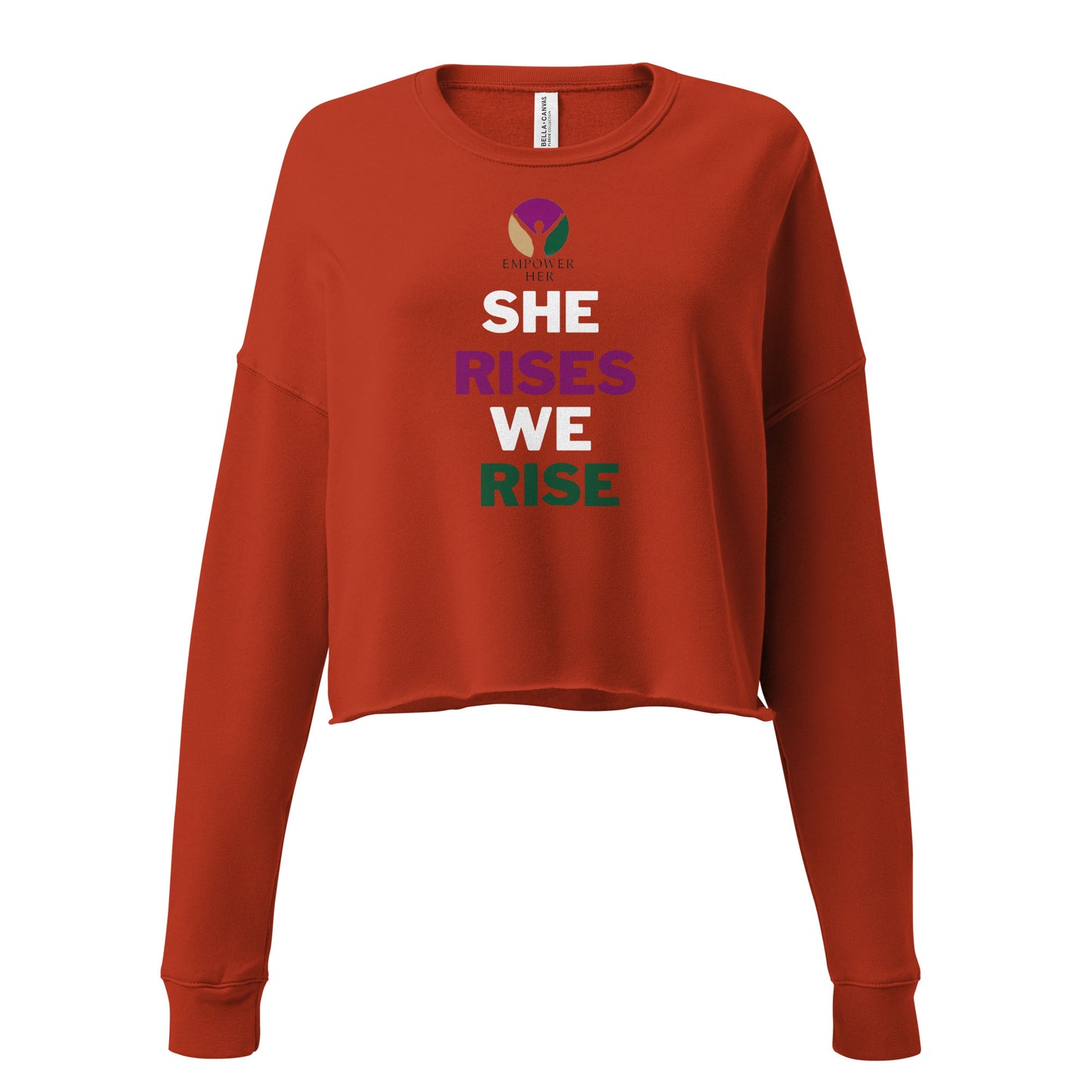 RISE- Crop Sweatshirt - TRIPLE-A