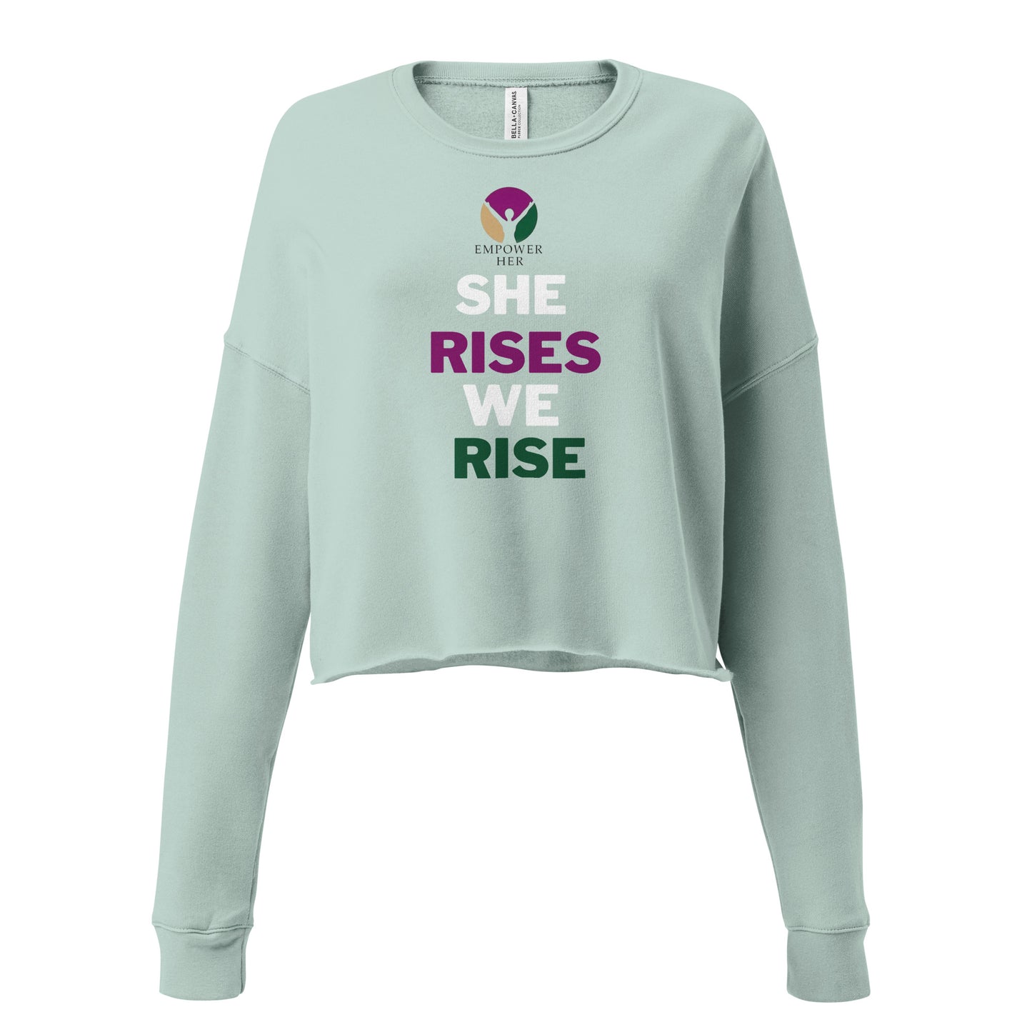 RISE- Crop Sweatshirt - TRIPLE-A