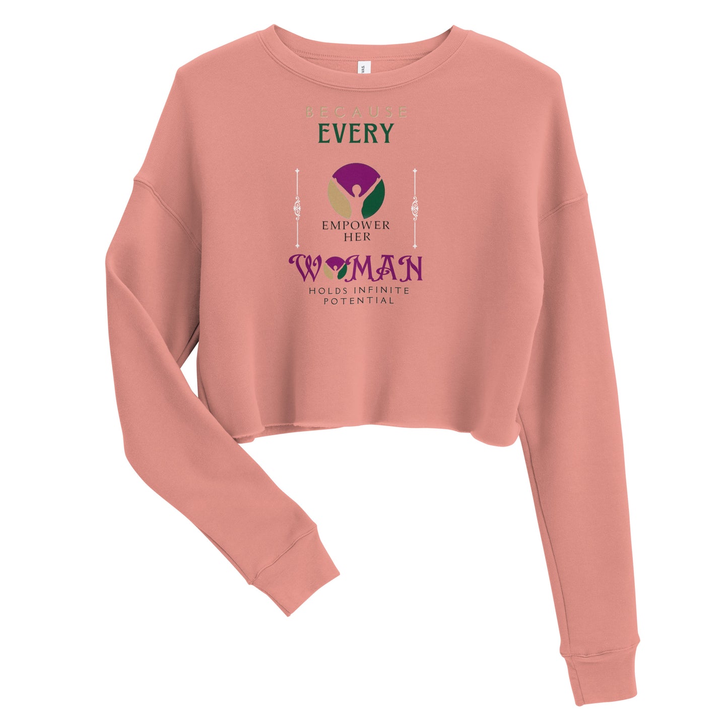 EVERY WOMAN- Crop Sweatshirt - TRIPLE-A
