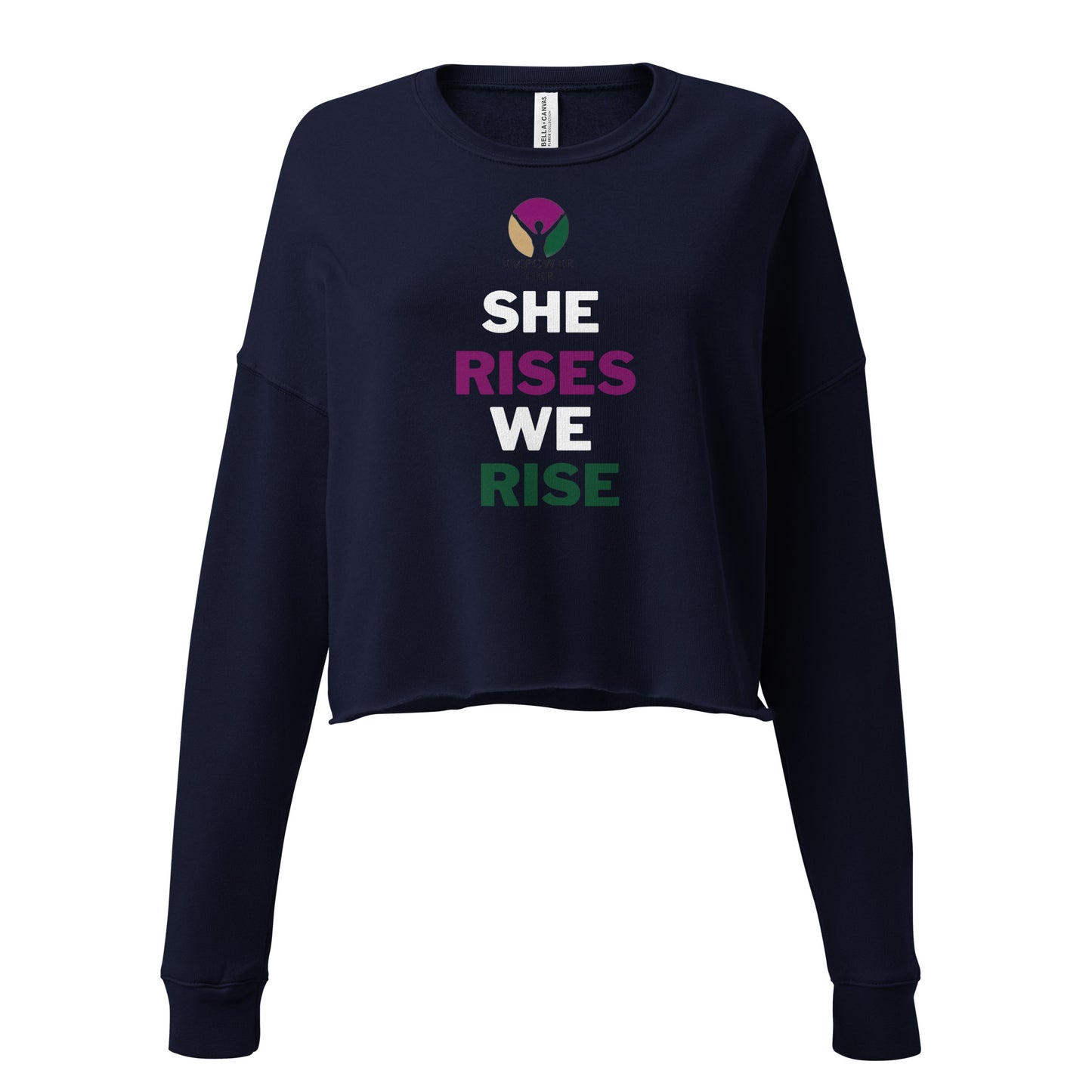 RISE- Crop Sweatshirt - TRIPLE-A