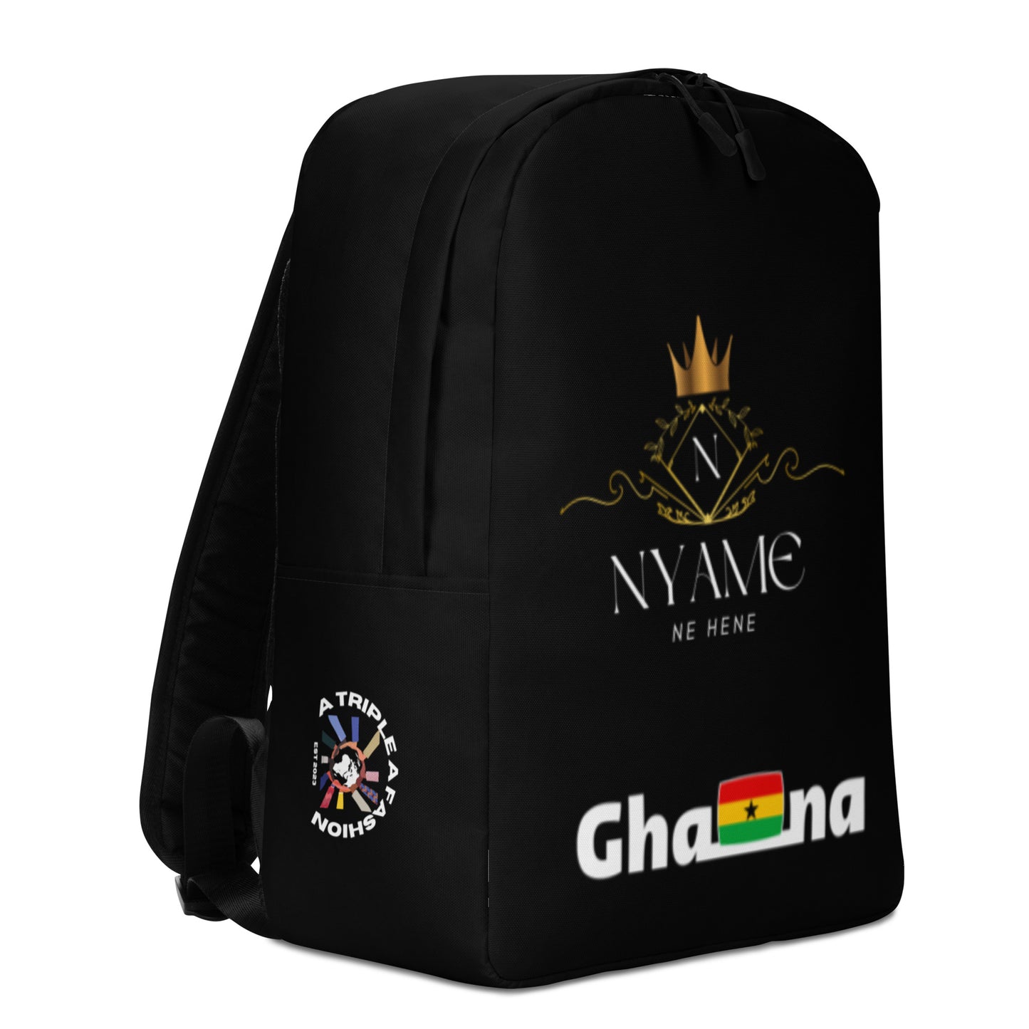 Nyame ne Hene- Minimalist Backpack - TRIPLE-A