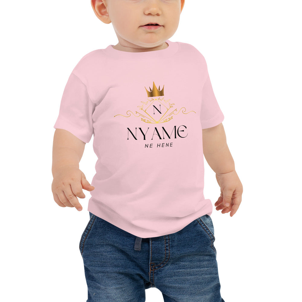 NYAME NE HENE- Baby Jersey Short Sleeve Tee - TRIPLE-A