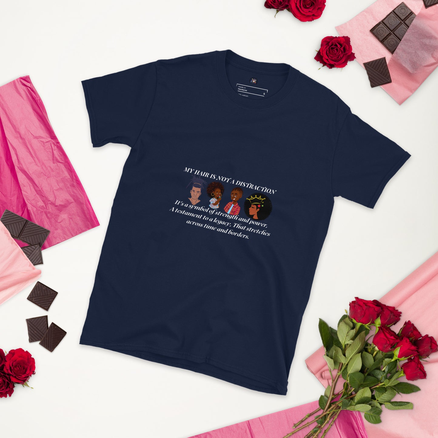 MY HAIR-Short-Sleeve Unisex T-Shirt - TRIPLE-A
