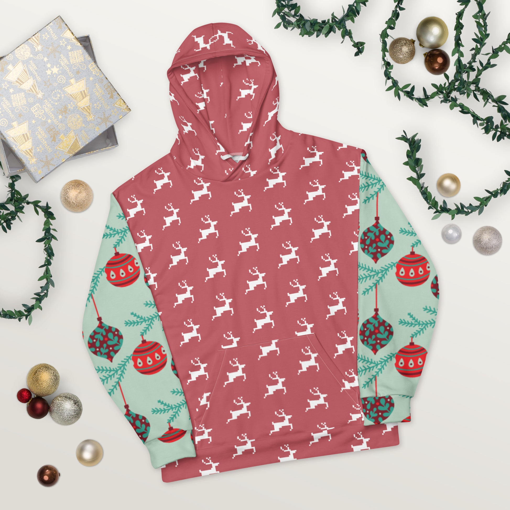 A Smile For Christmas Unisex Hoodie - TRIPLE-A