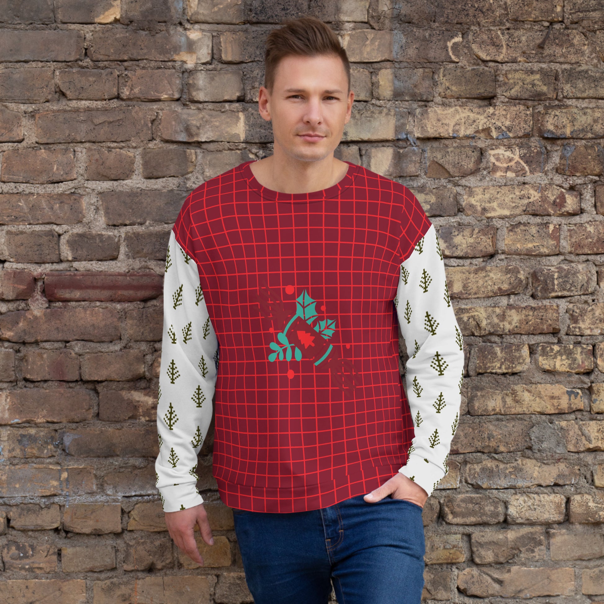 A Smile For Christmas Unisex Sweatshirt - TRIPLE-A
