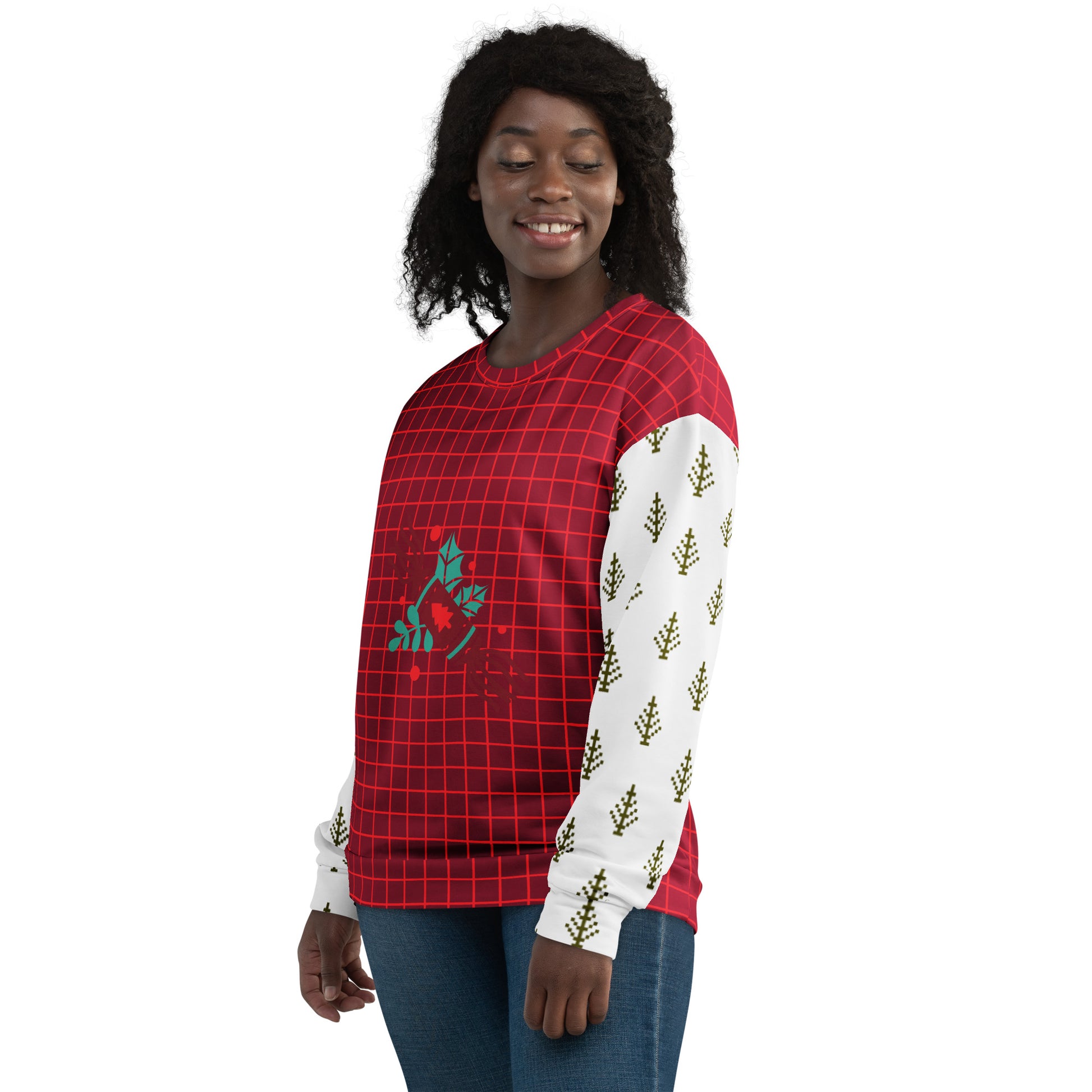 A Smile For Christmas Unisex Sweatshirt - TRIPLE-A
