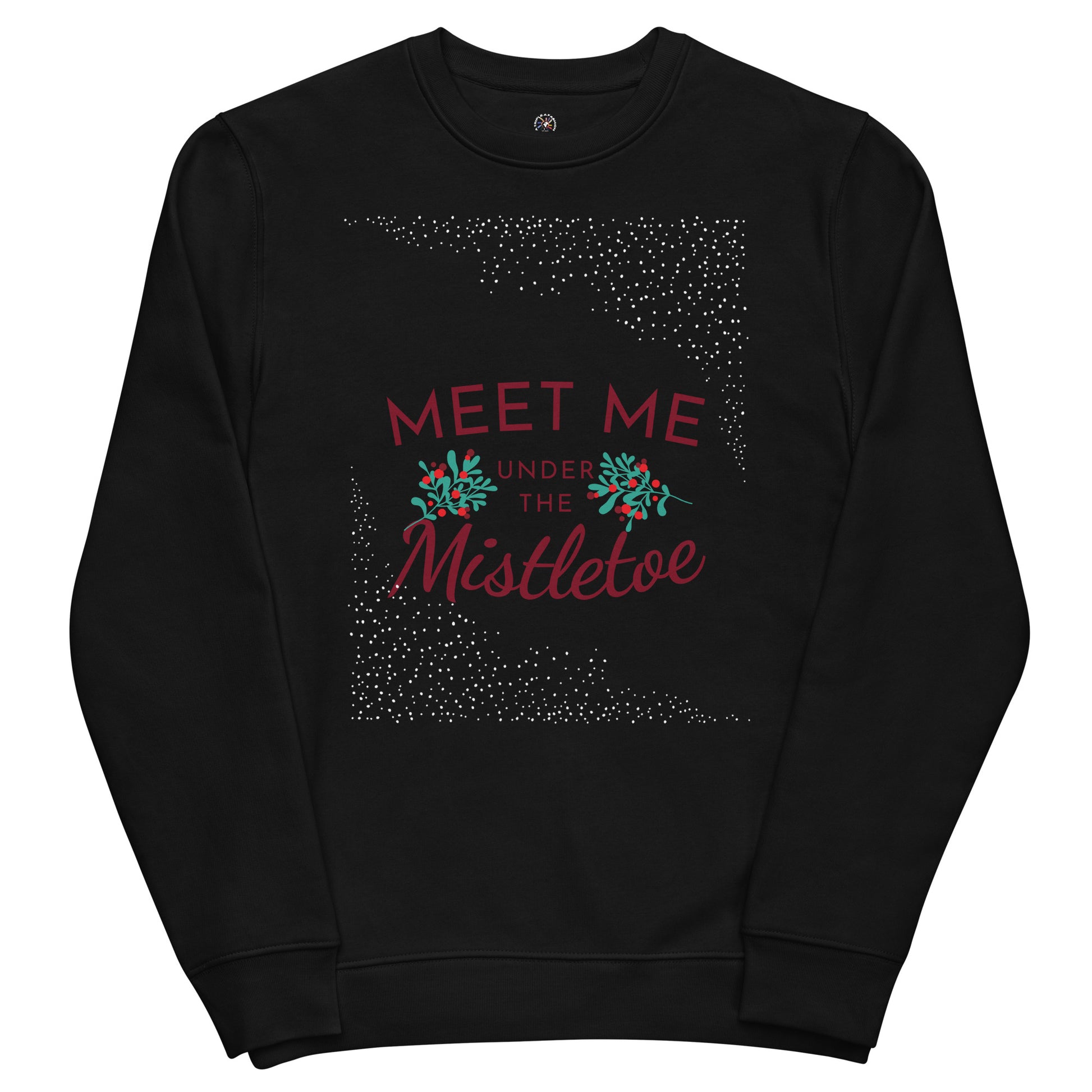 A Smile For Christmas Unisex eco sweatshirt - TRIPLE-A