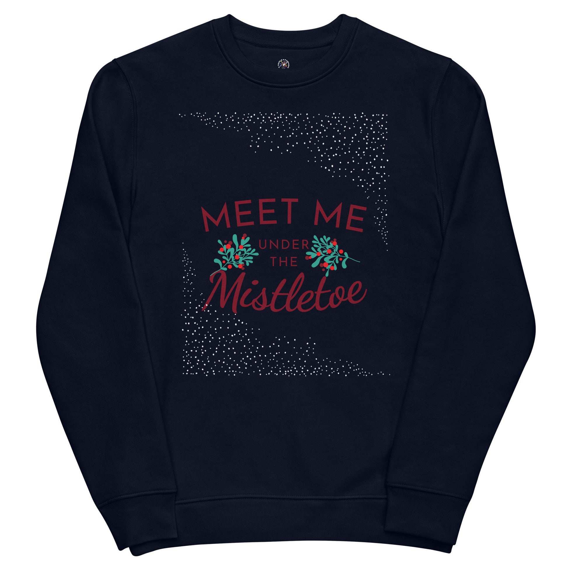 A Smile For Christmas Unisex eco sweatshirt - TRIPLE-A