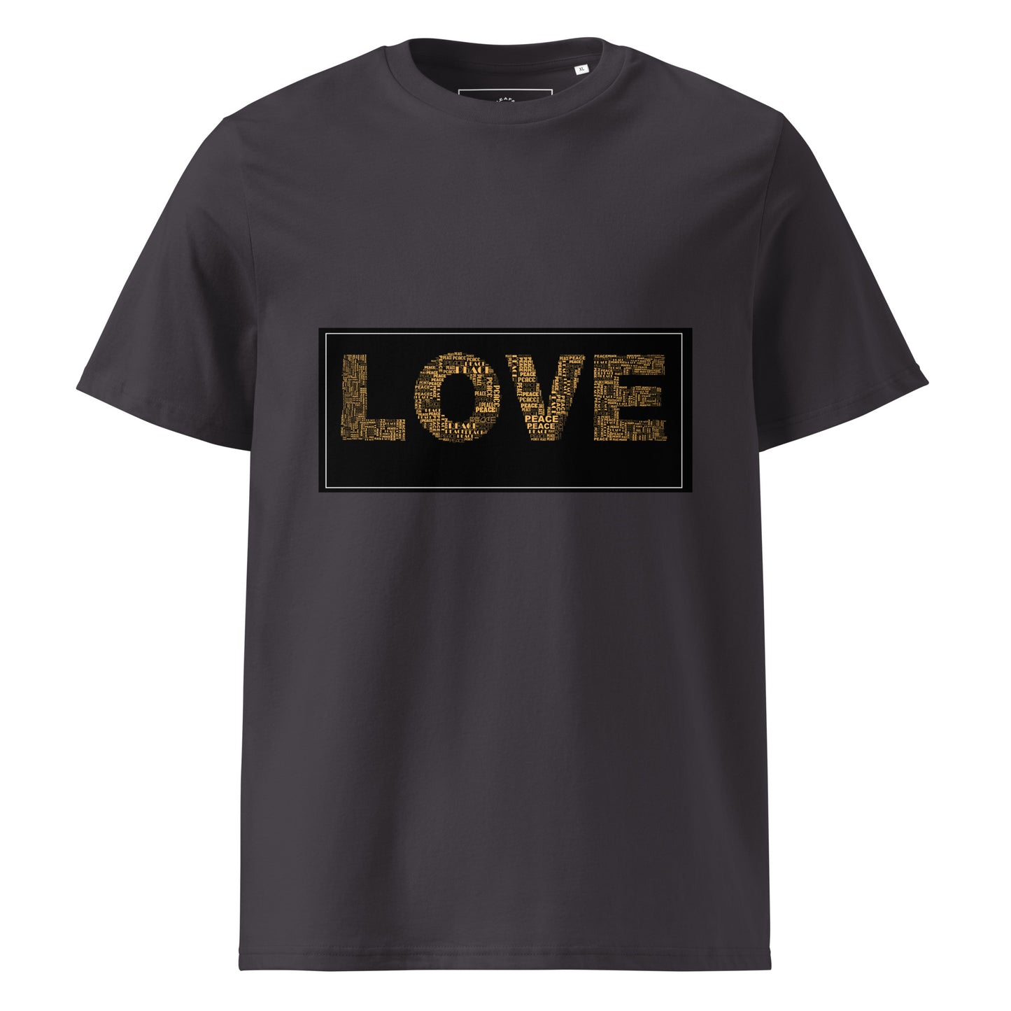 LOVE- Unisex organic cotton t-shirt - TRIPLE-A