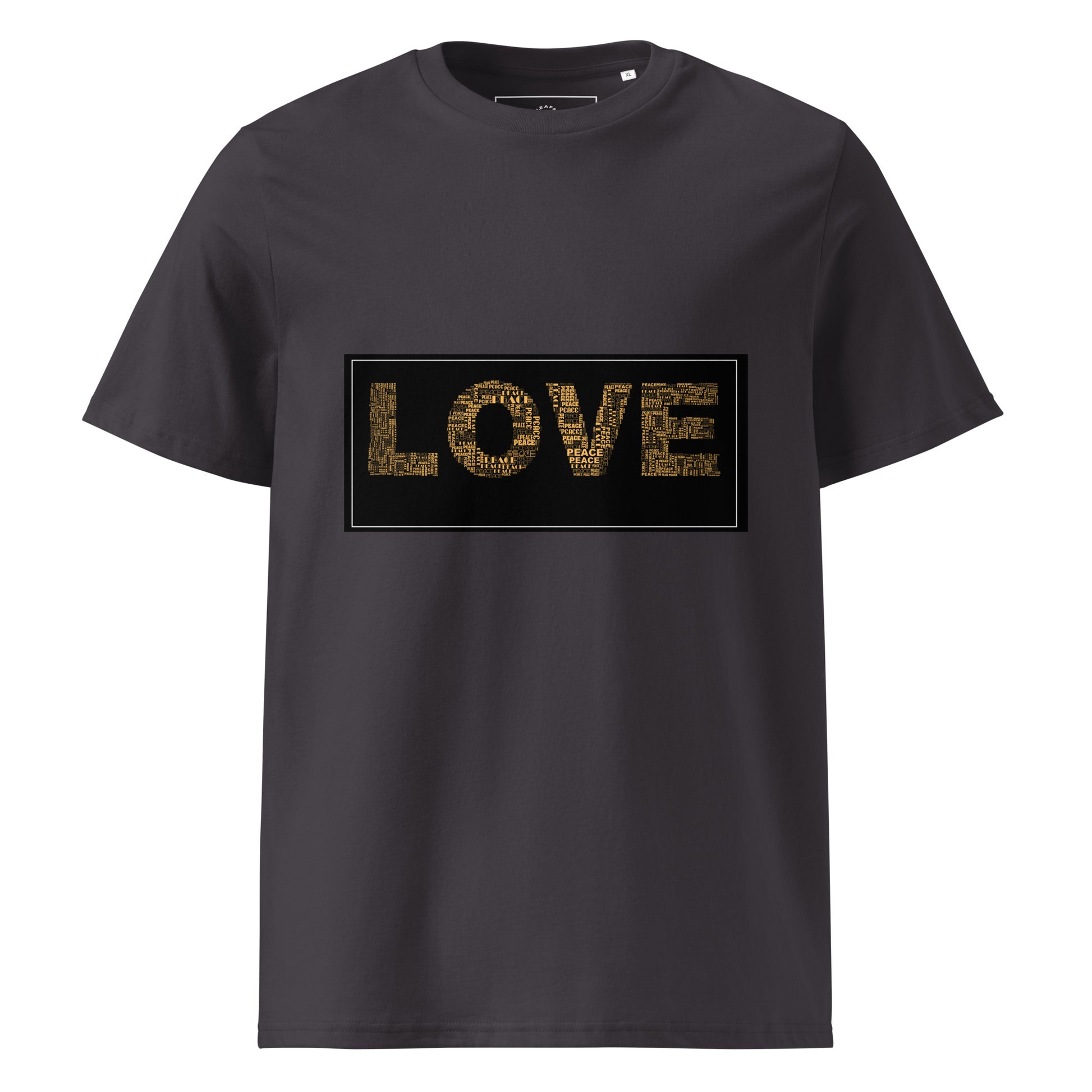 LOVE- Unisex organic cotton t-shirt - TRIPLE-A