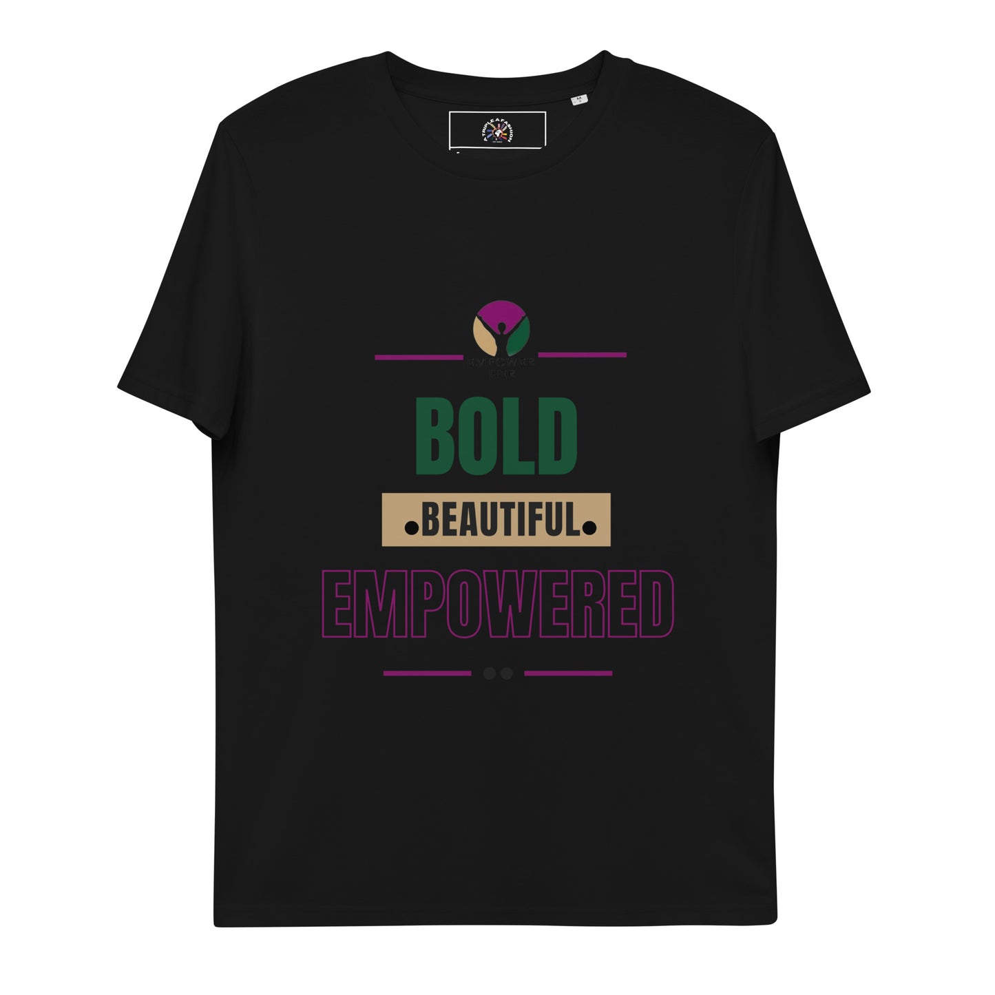 BOLD- Unisex organic cotton t-shirt - TRIPLE-A