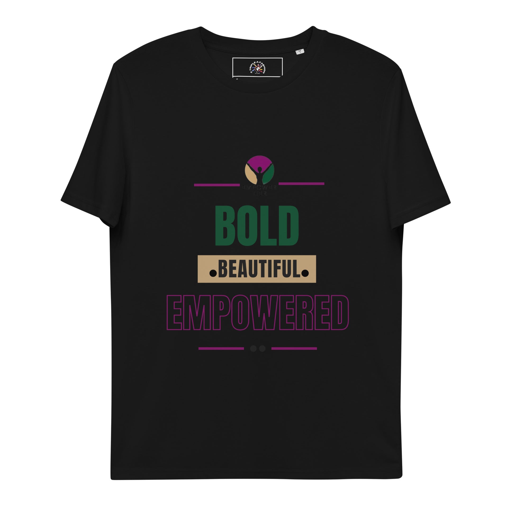 BOLD- Unisex organic cotton t-shirt - TRIPLE-A