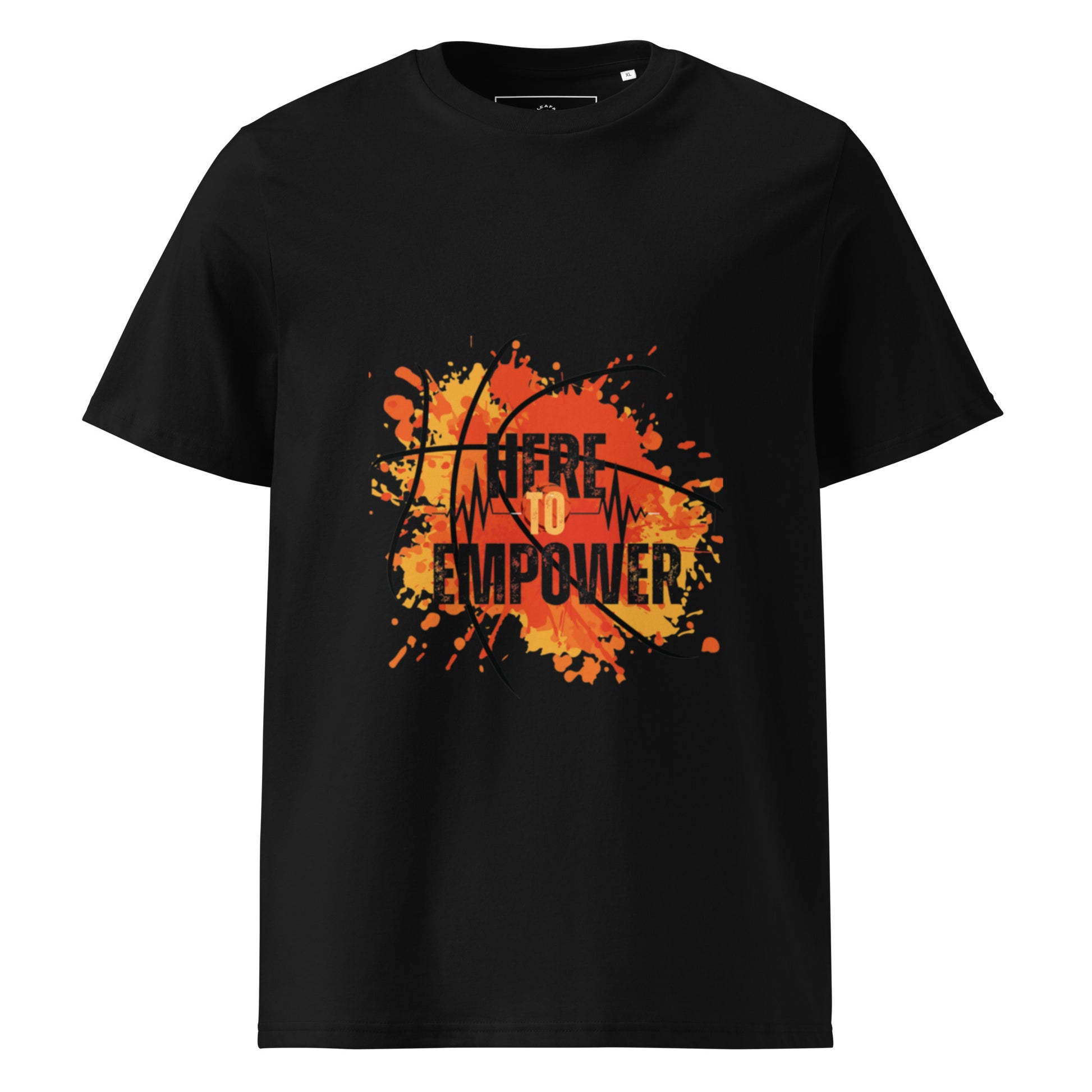 HERE TO EMPOWER- Unisex organic cotton t-shirt - TRIPLE-A