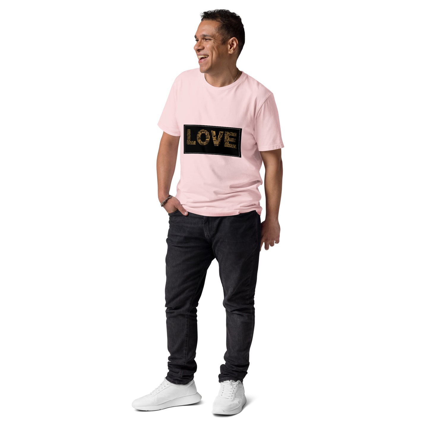 LOVE- Unisex organic cotton t-shirt - TRIPLE-A