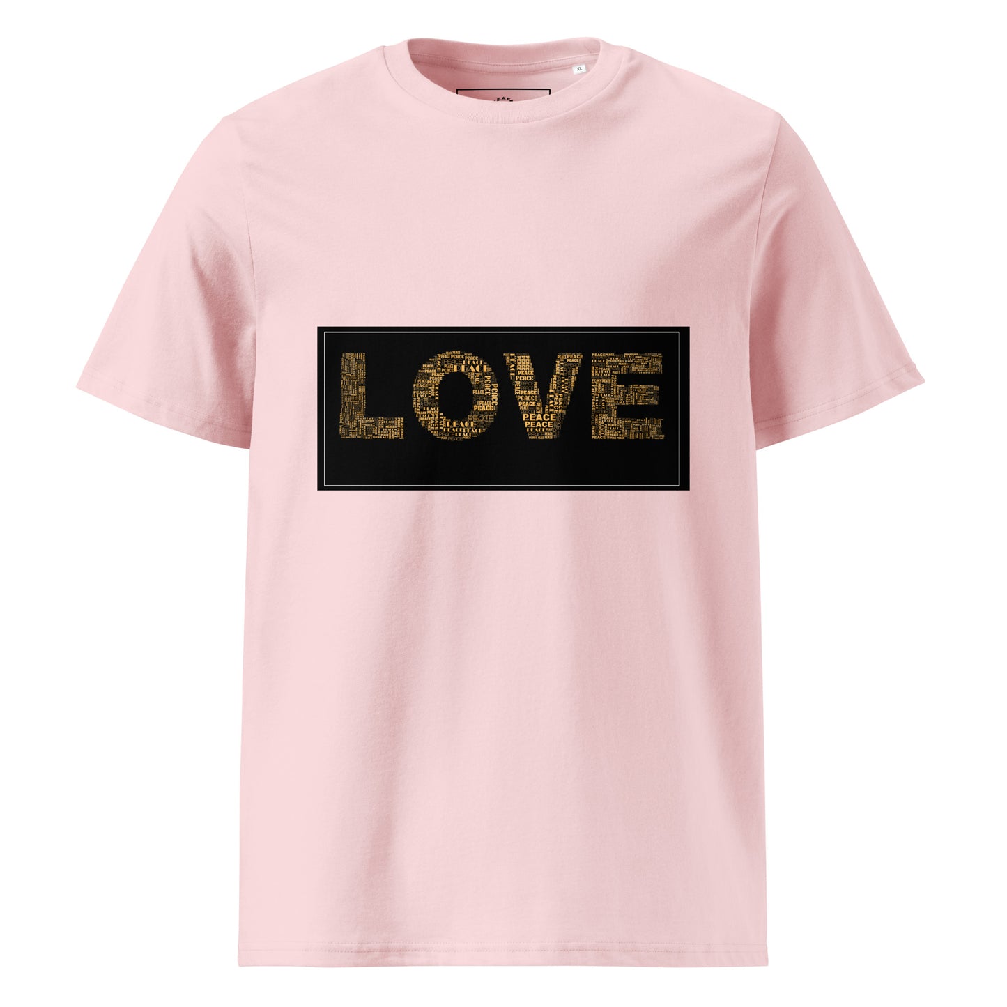 LOVE- Unisex organic cotton t-shirt - TRIPLE-A