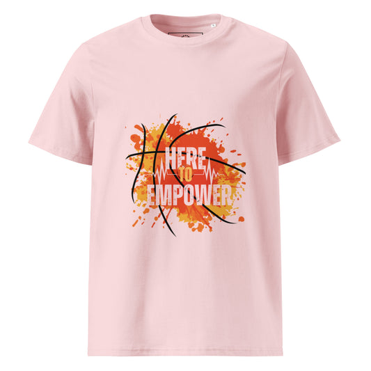 HERE TO EMPOWER- Unisex organic cotton t-shirt - TRIPLE-A
